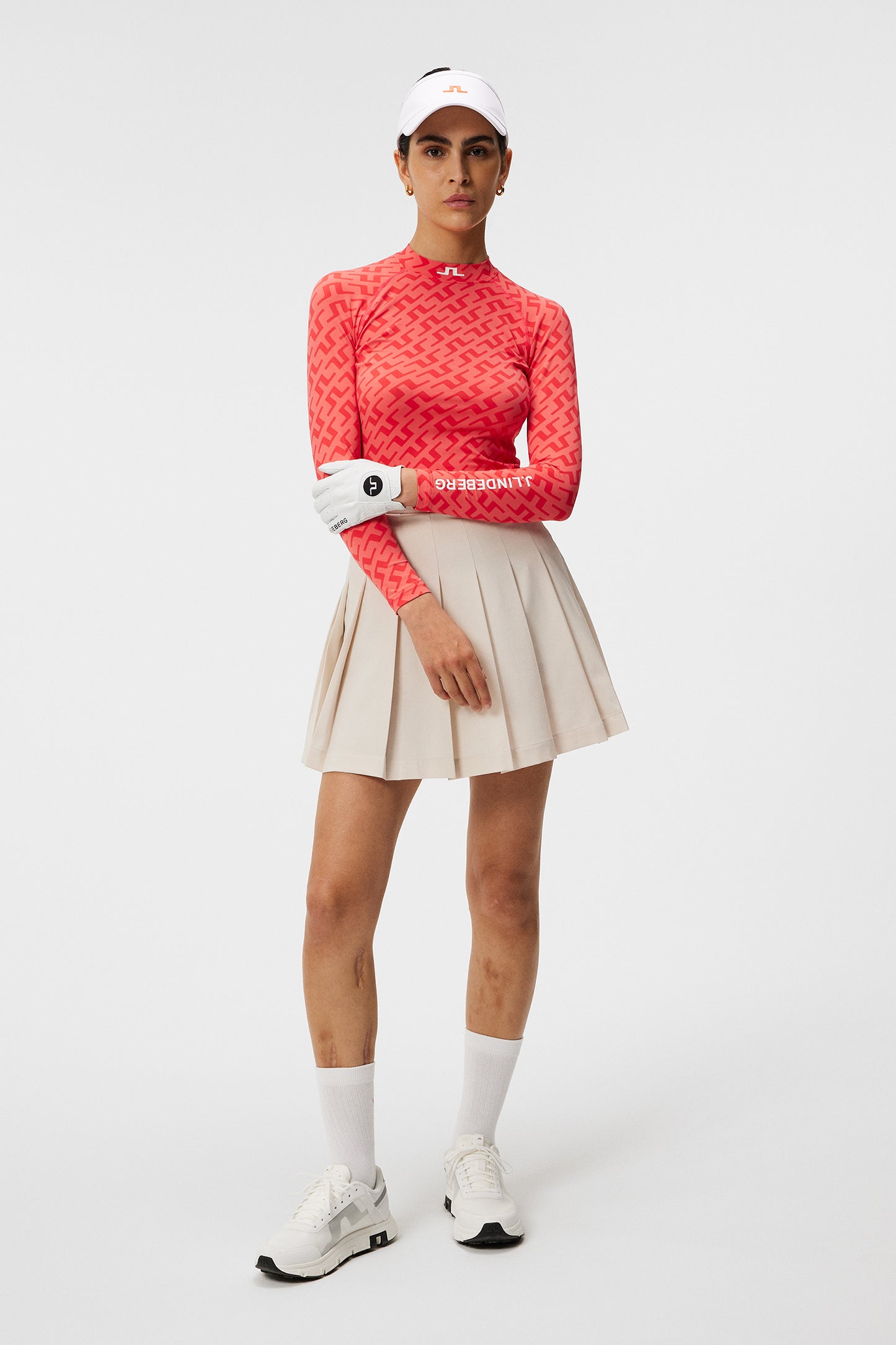 Eliza Top in Bias Bridge Bittersweet by J.Lindeberg