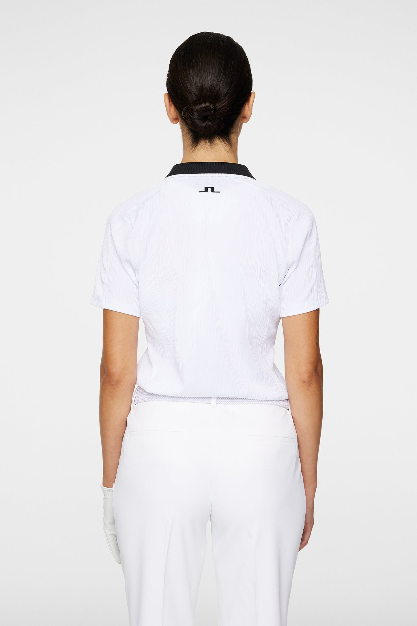 Izara Polo in White by J.Lindeberg