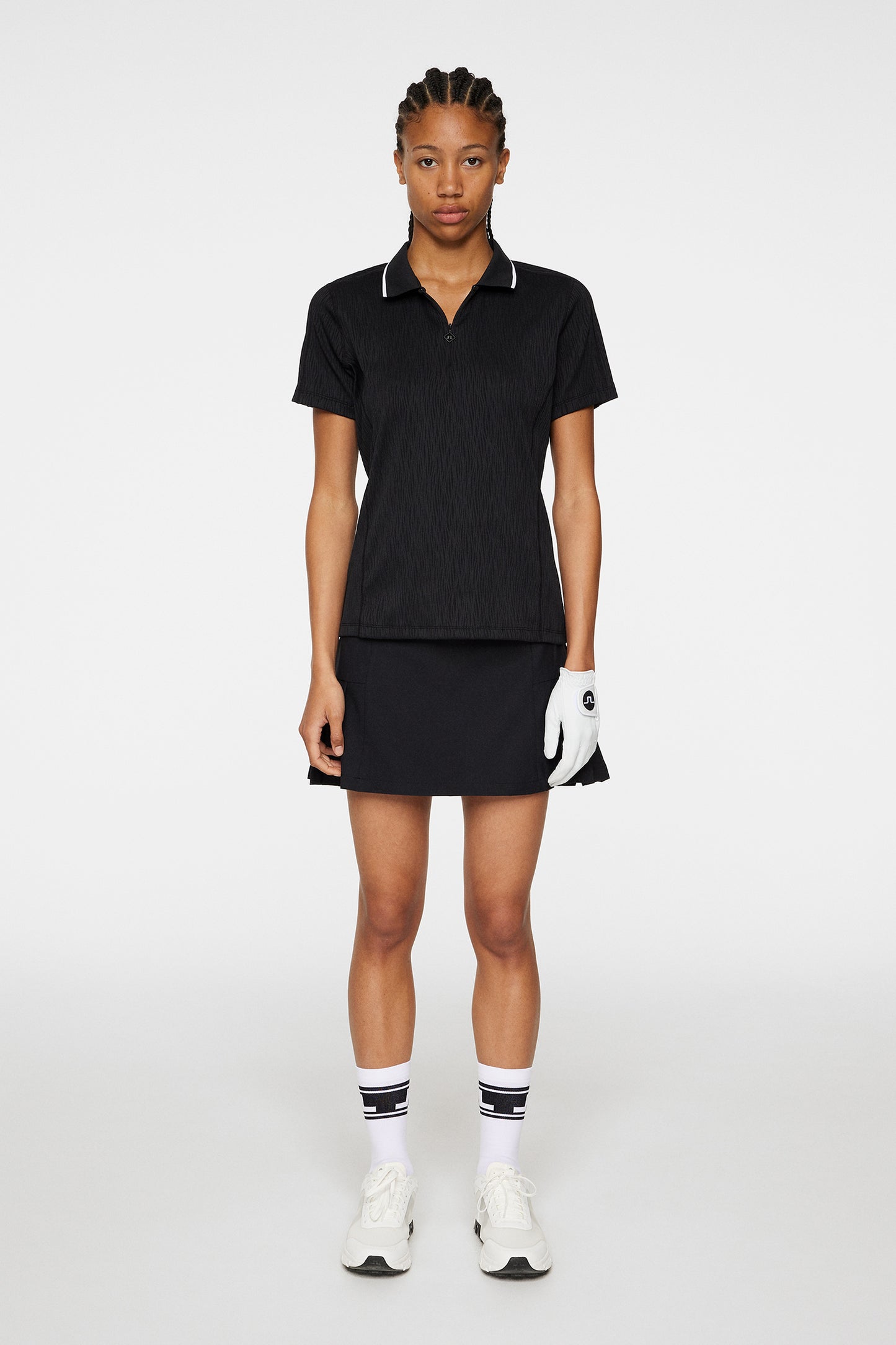 Izara Polo in Black by J.Lindeberg