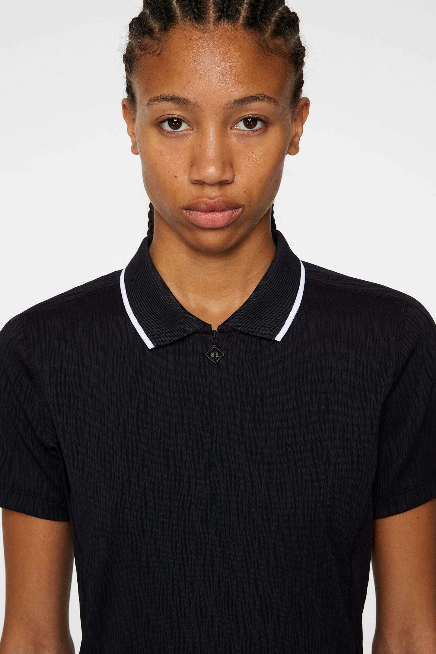 Izara Polo in Black by J.Lindeberg