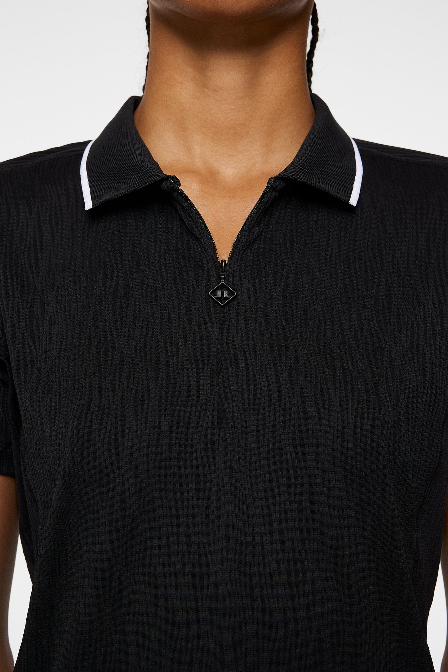 Izara Polo in Black by J.Lindeberg
