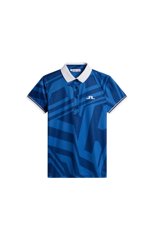 Felicite USA GOLF Print Polo