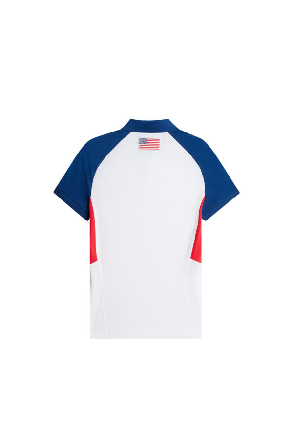 Coralie Colorblock USA GOLF Polo