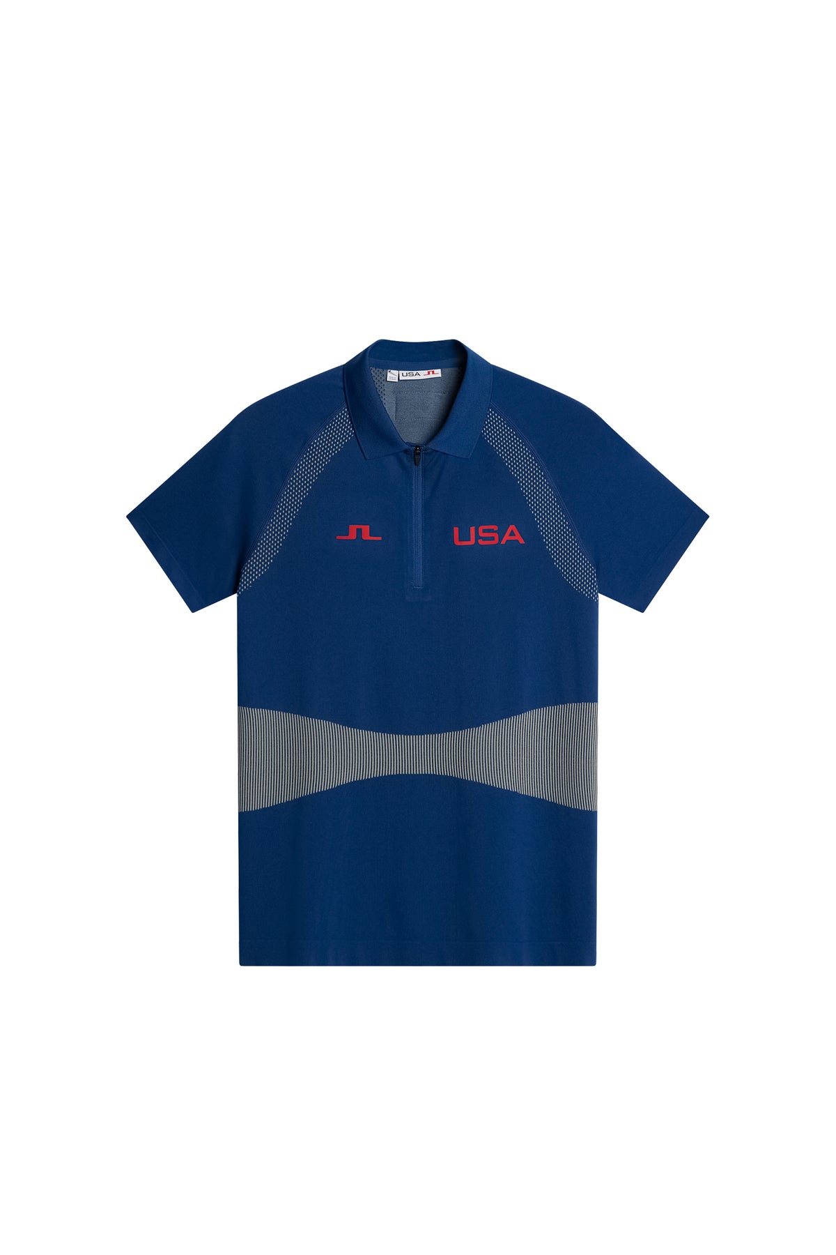 Alizee Seamless Polo in Estate Blue by J.Lindeberg