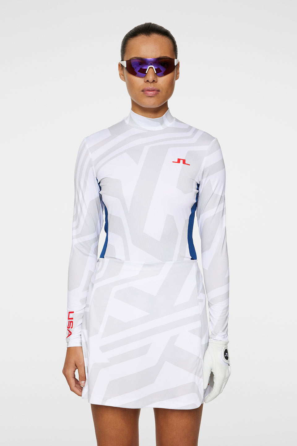 Sylvie Compression Top / US Golf White