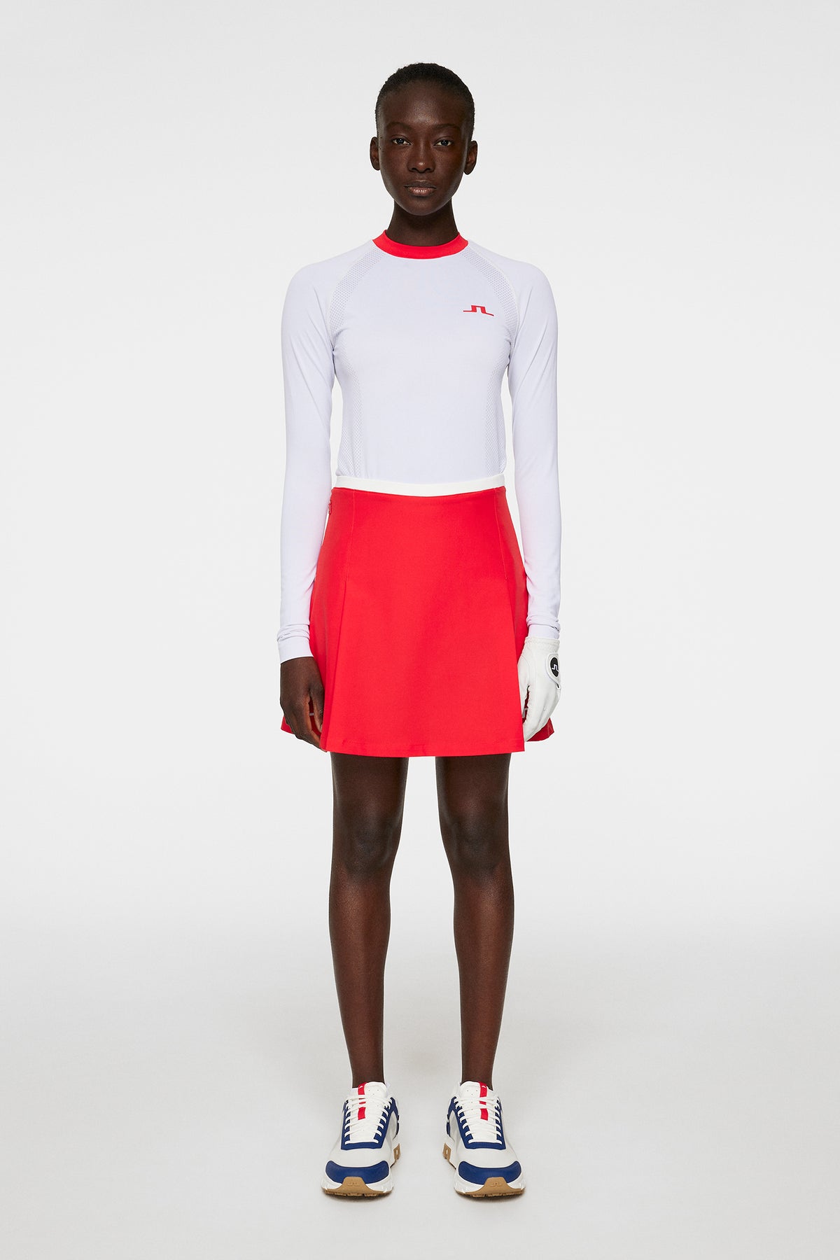 Joelle Seamless Longsleeve in White by J.Lindeberg
