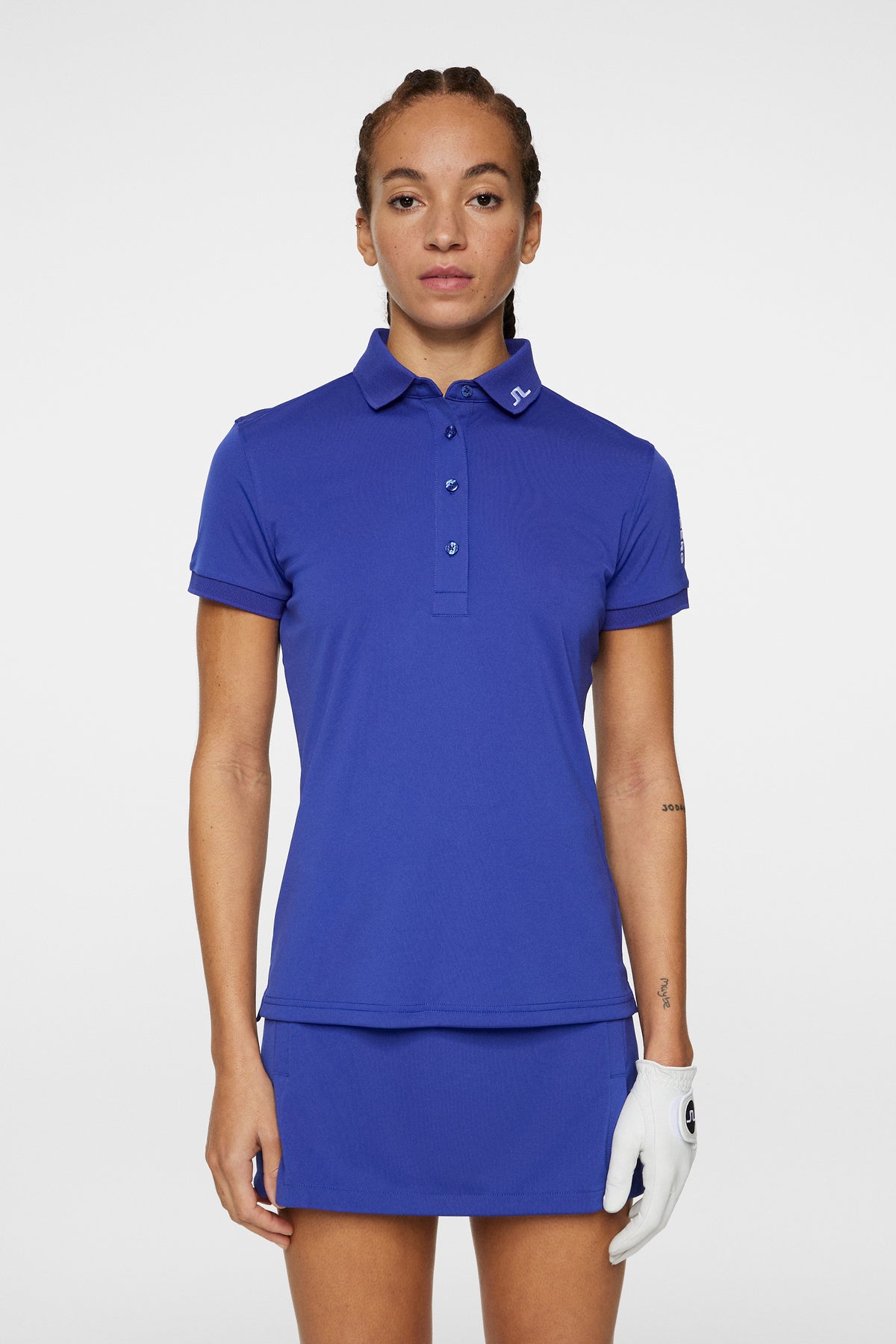Tour Tech Polo in Clematis Blue by J.Lindeberg
