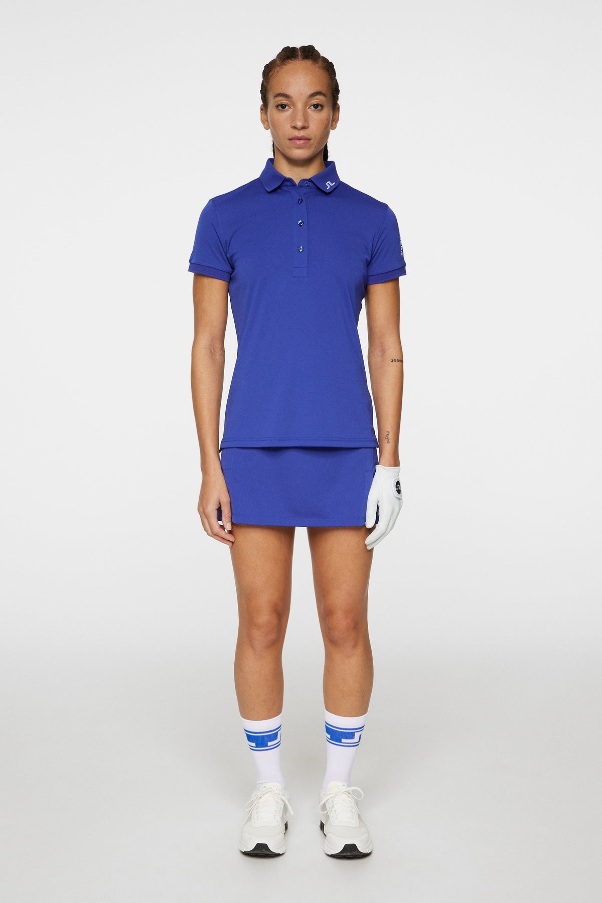 Tour Tech Polo in Clematis Blue by J.Lindeberg