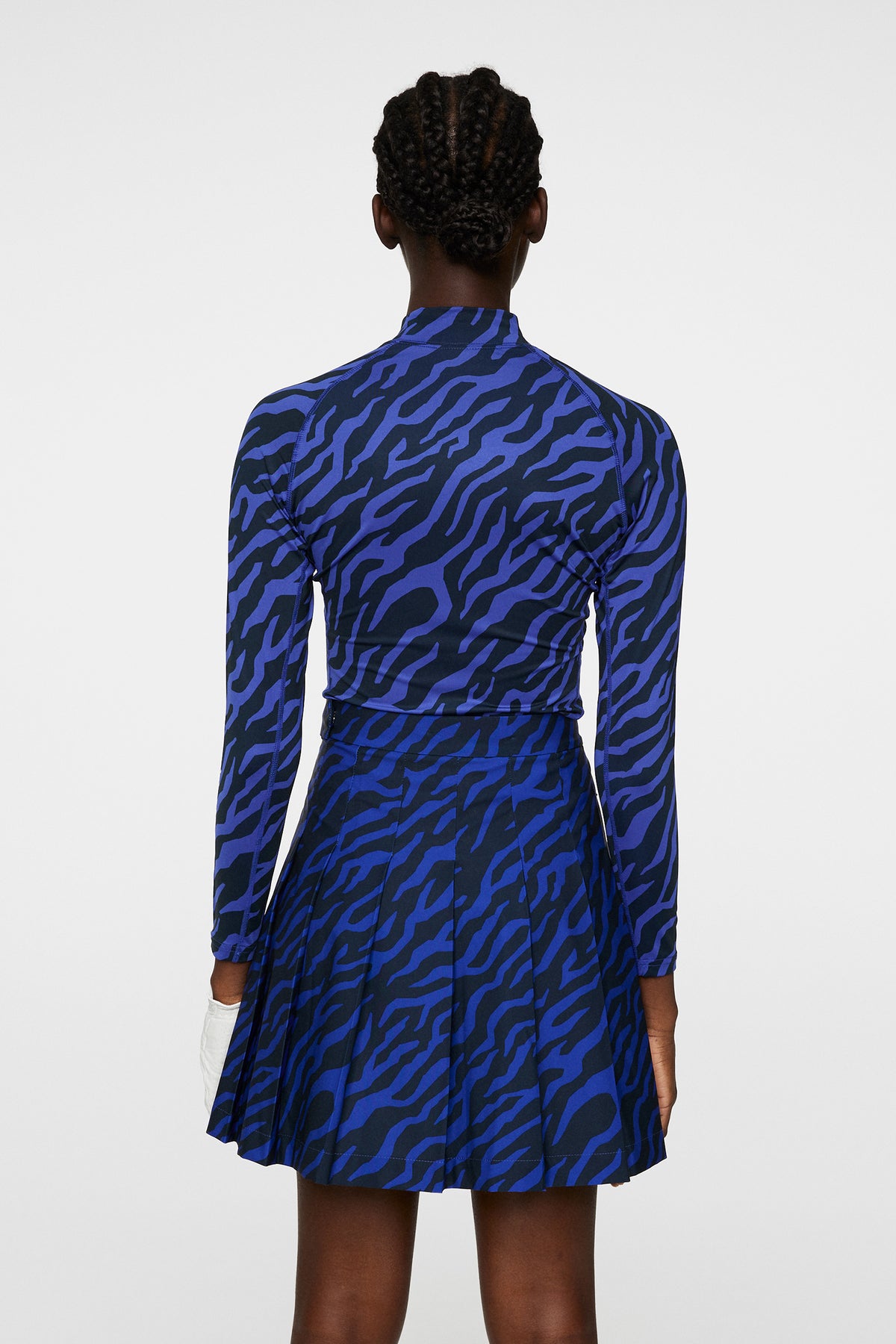 Ella Print Compression Top in Tour Tiger Clematis M by J.Lindeberg
