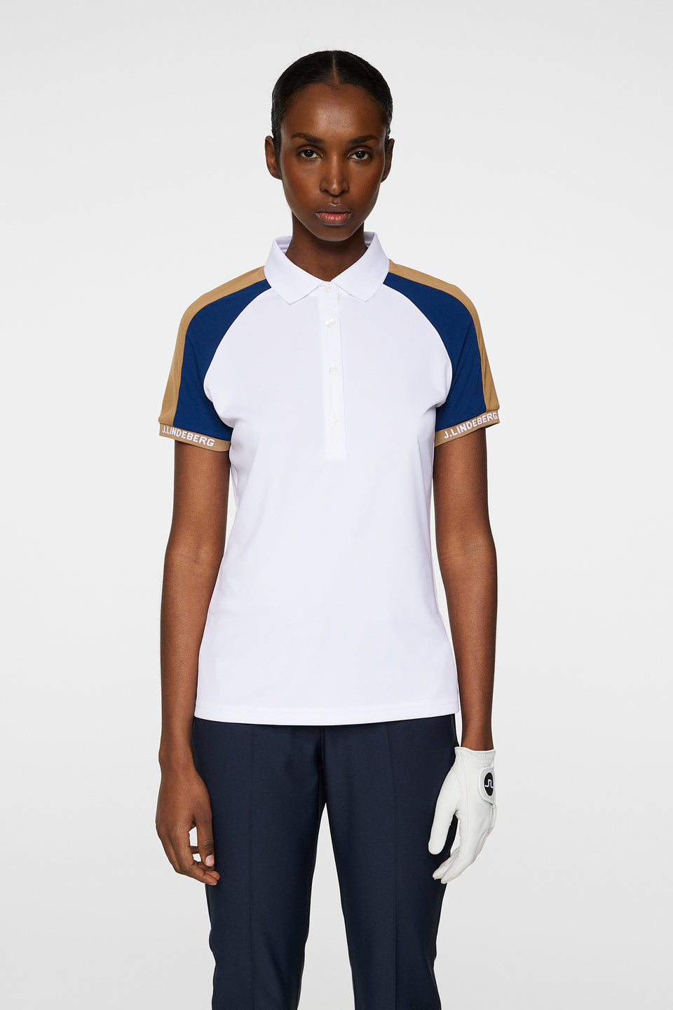 Priya Polo / White