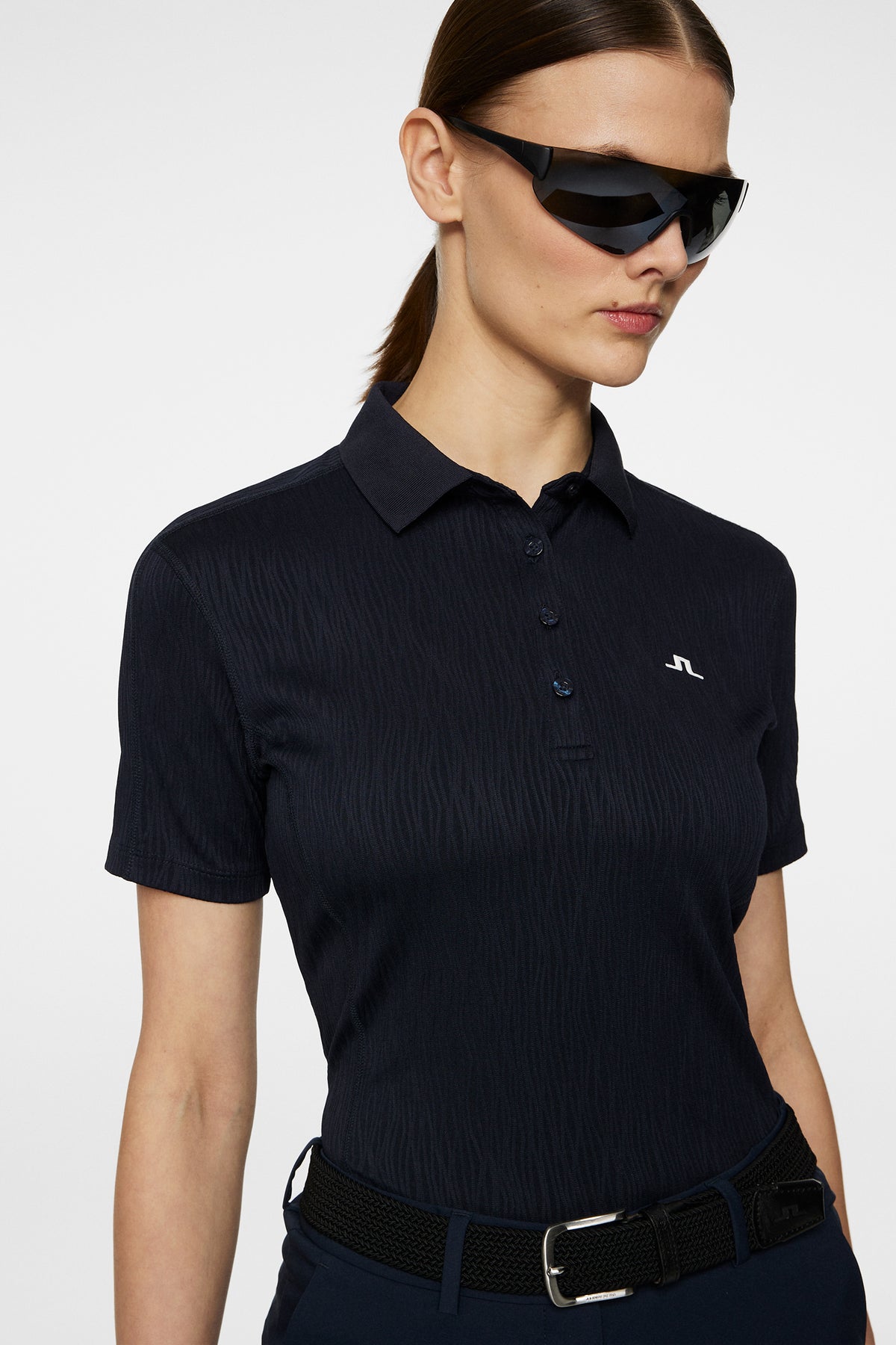 Izara Polo in JL Navy by J.Lindeberg