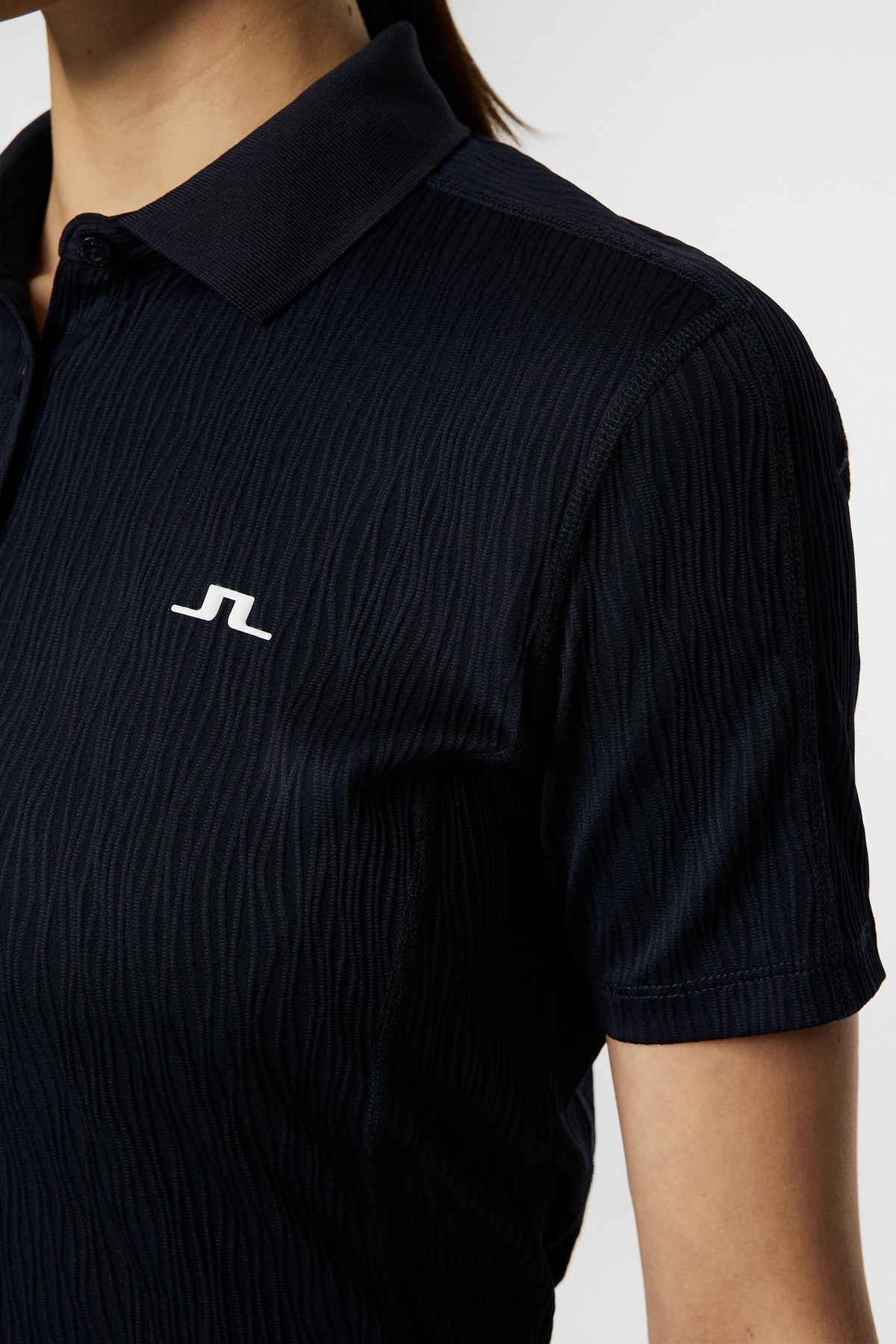 Izara Polo in JL Navy by J.Lindeberg