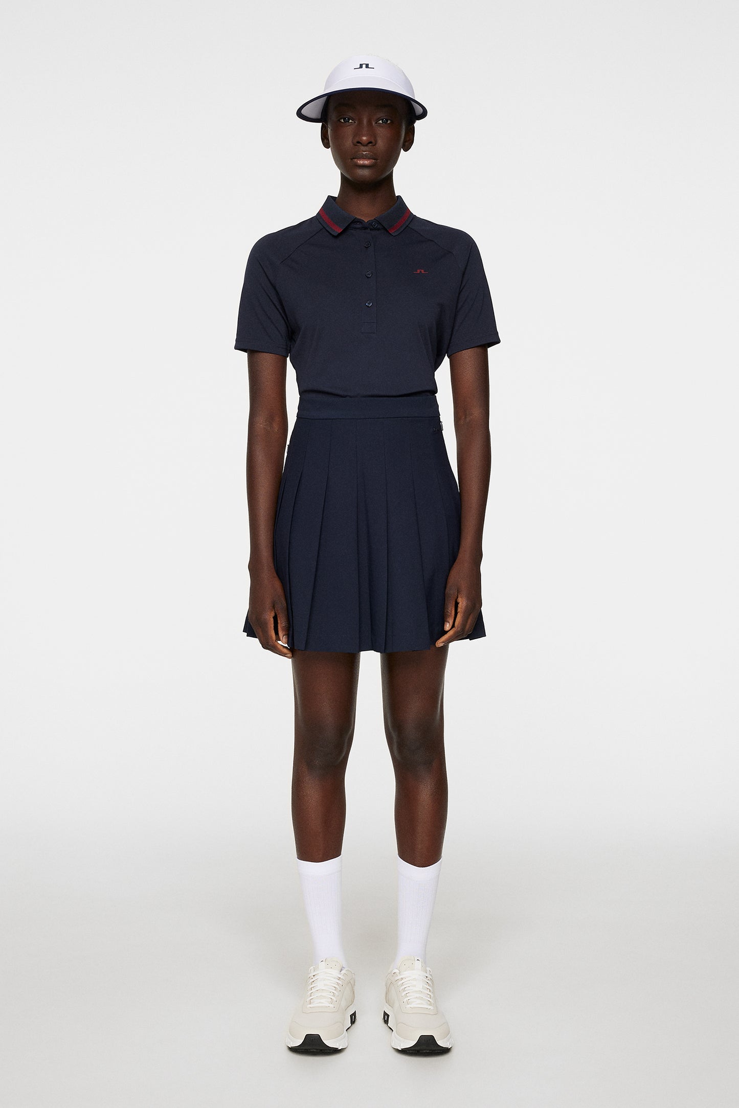 Gunilla Polo in JL Navy by J.Lindeberg