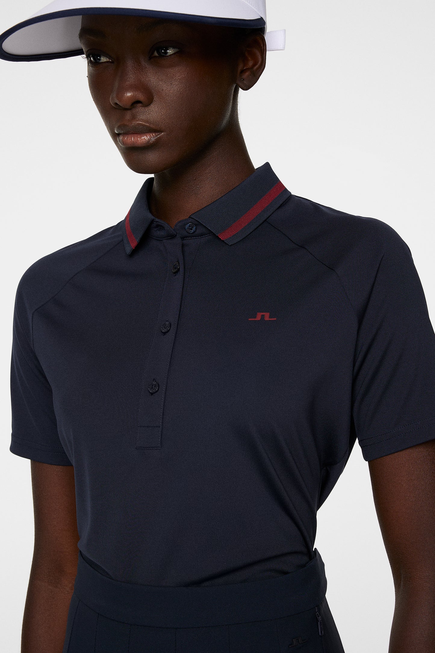 Gunilla Polo in JL Navy by J.Lindeberg