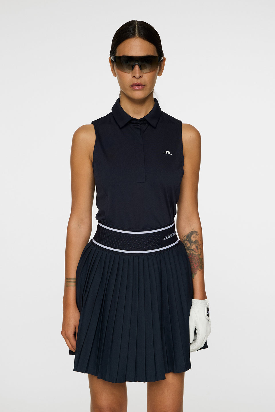 Dena Sleeveless Top / JL Navy