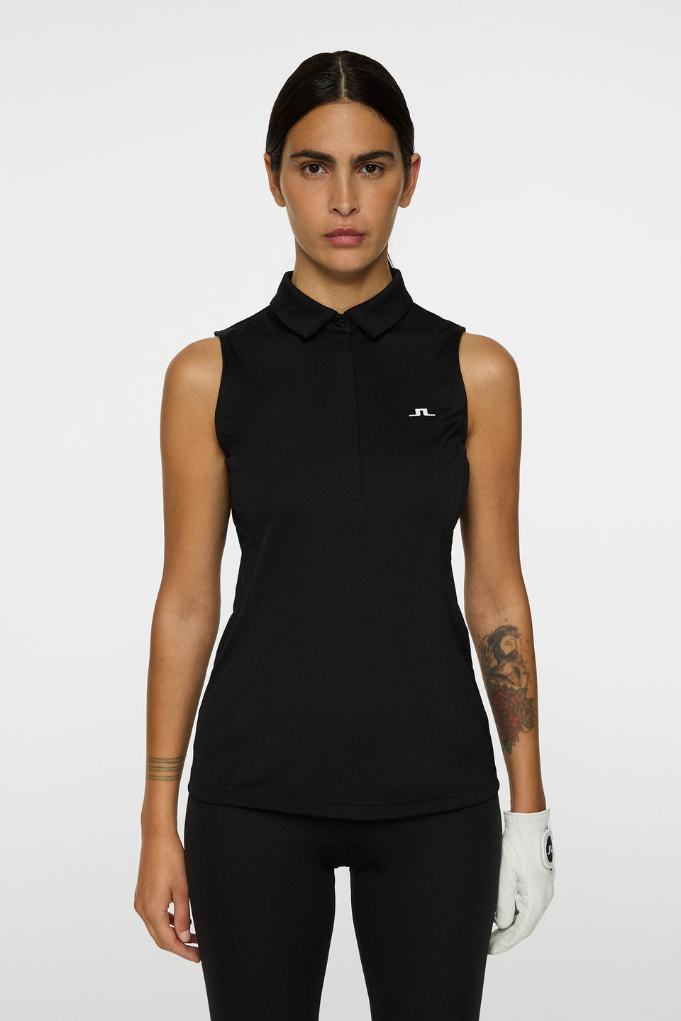 Dena Sleeveless Top / Black