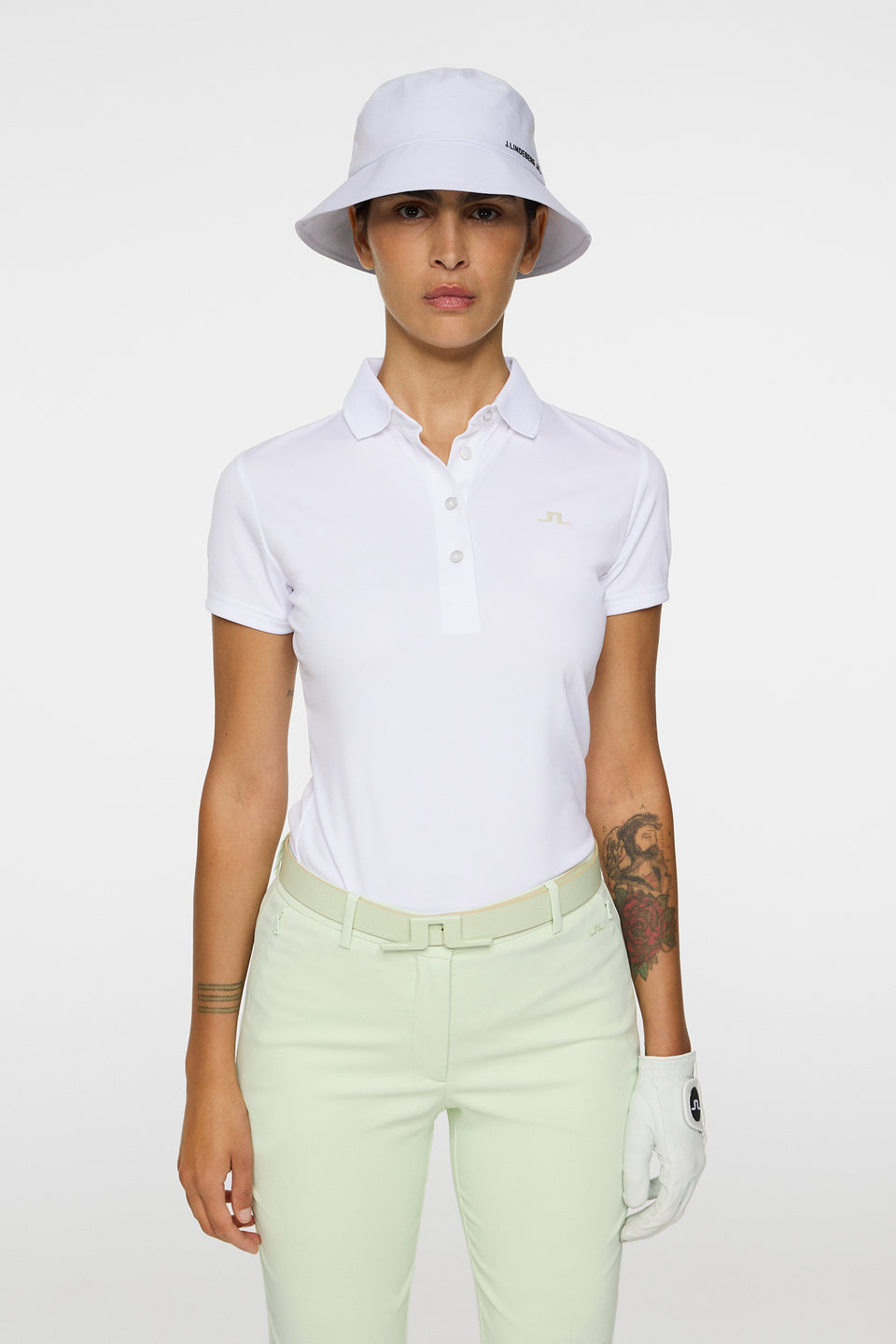 Cassie Polo / White
