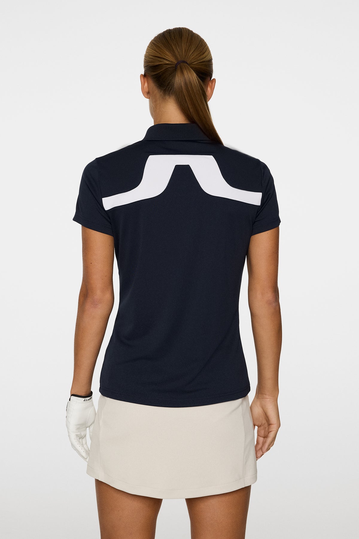 Cassie Polo in JL Navy by J.Lindeberg