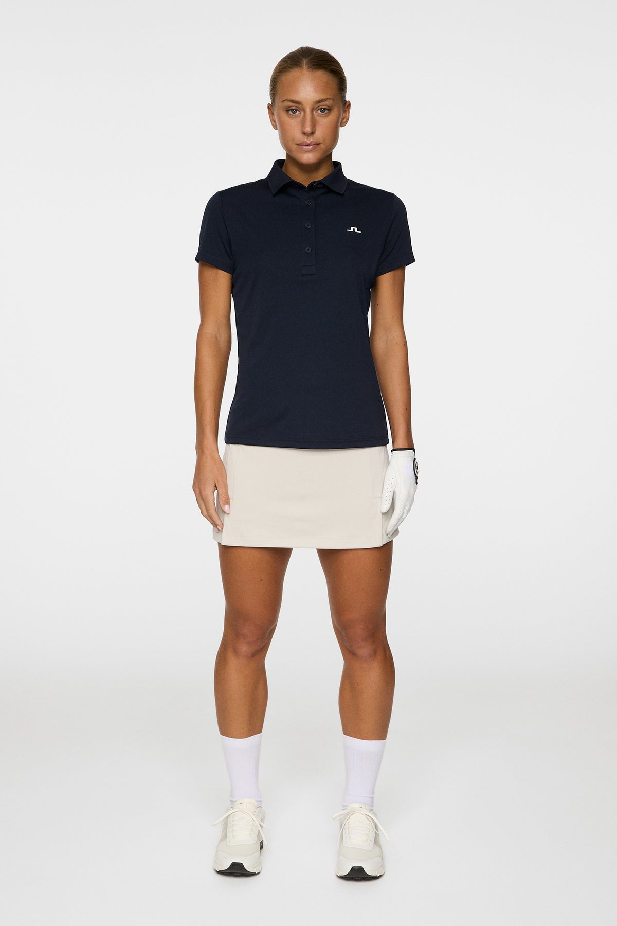 Cassie Polo in JL Navy by J.Lindeberg