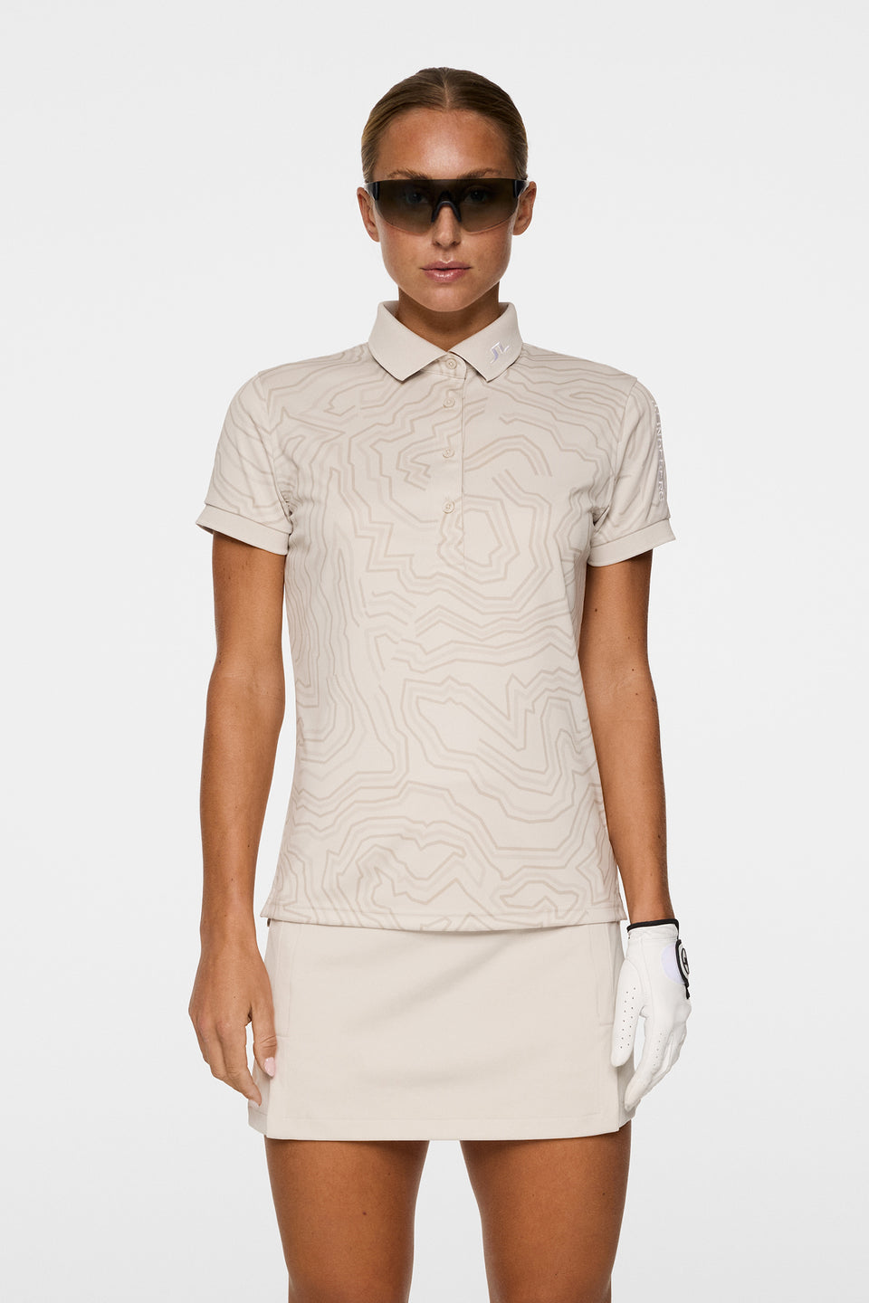 Tour Tech Print Polo / Topo Moonbeam L