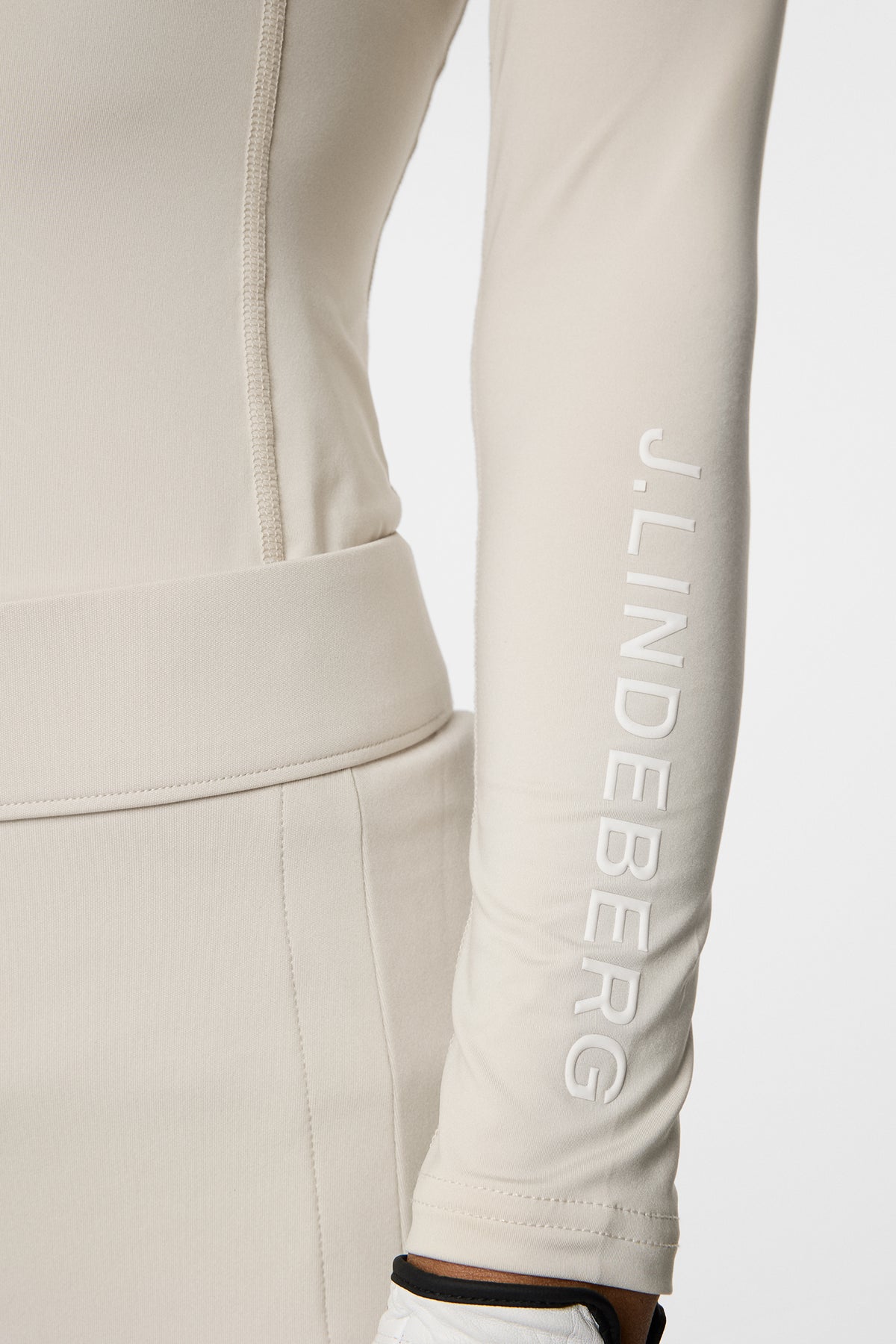 Ella Compression Top in Moonbeam by J.Lindeberg