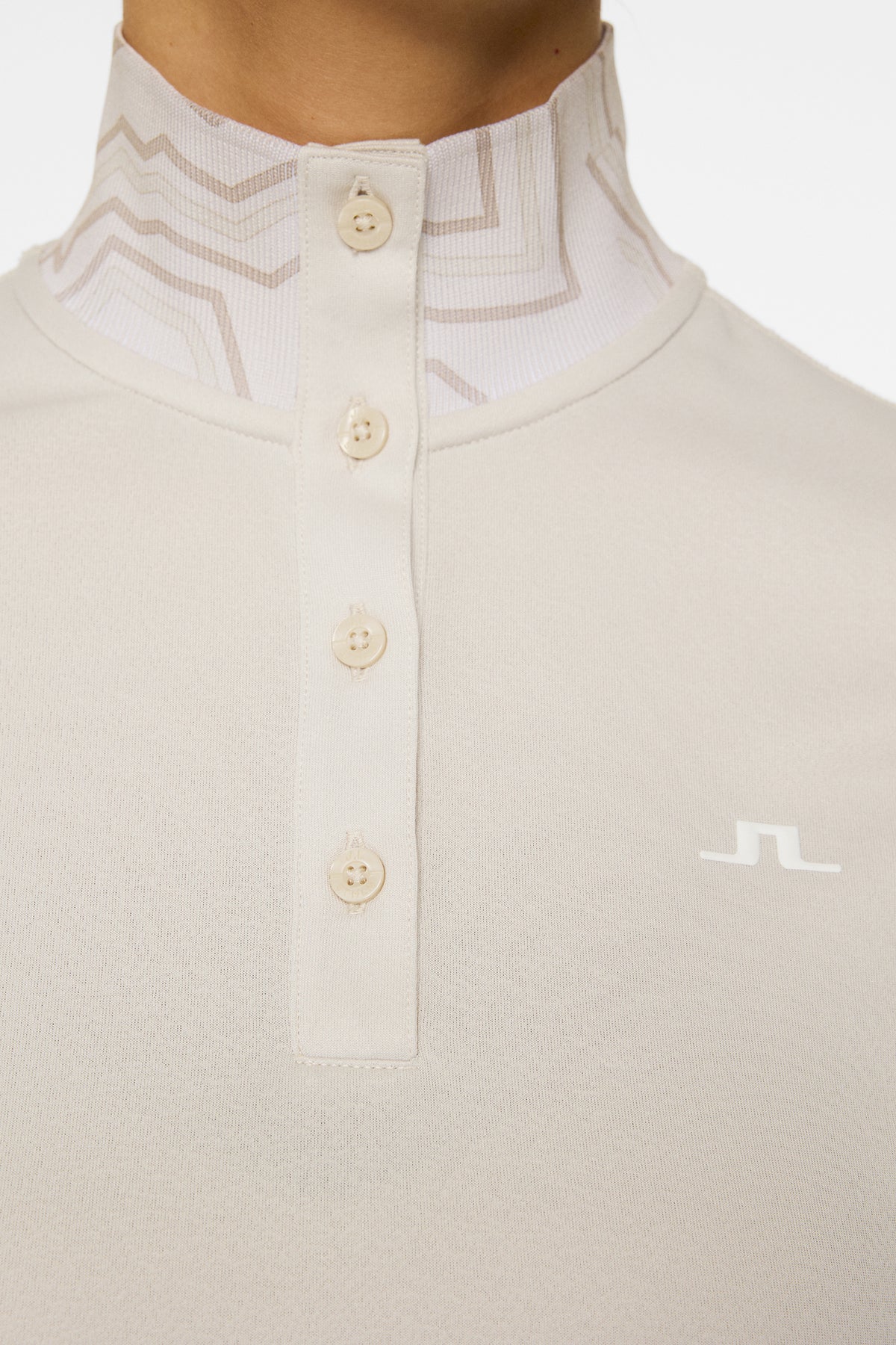 Piper Polo in Moonbeam by J.Lindeberg