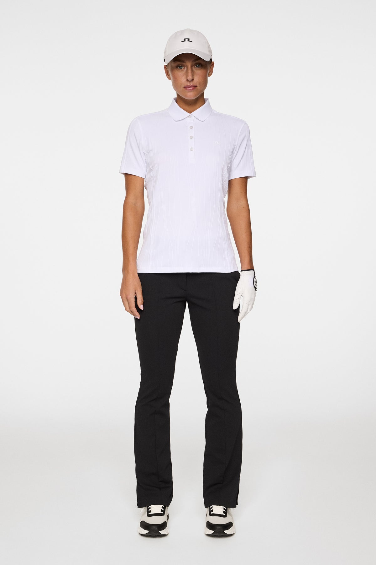 Izara Polo in White by J.Lindeberg