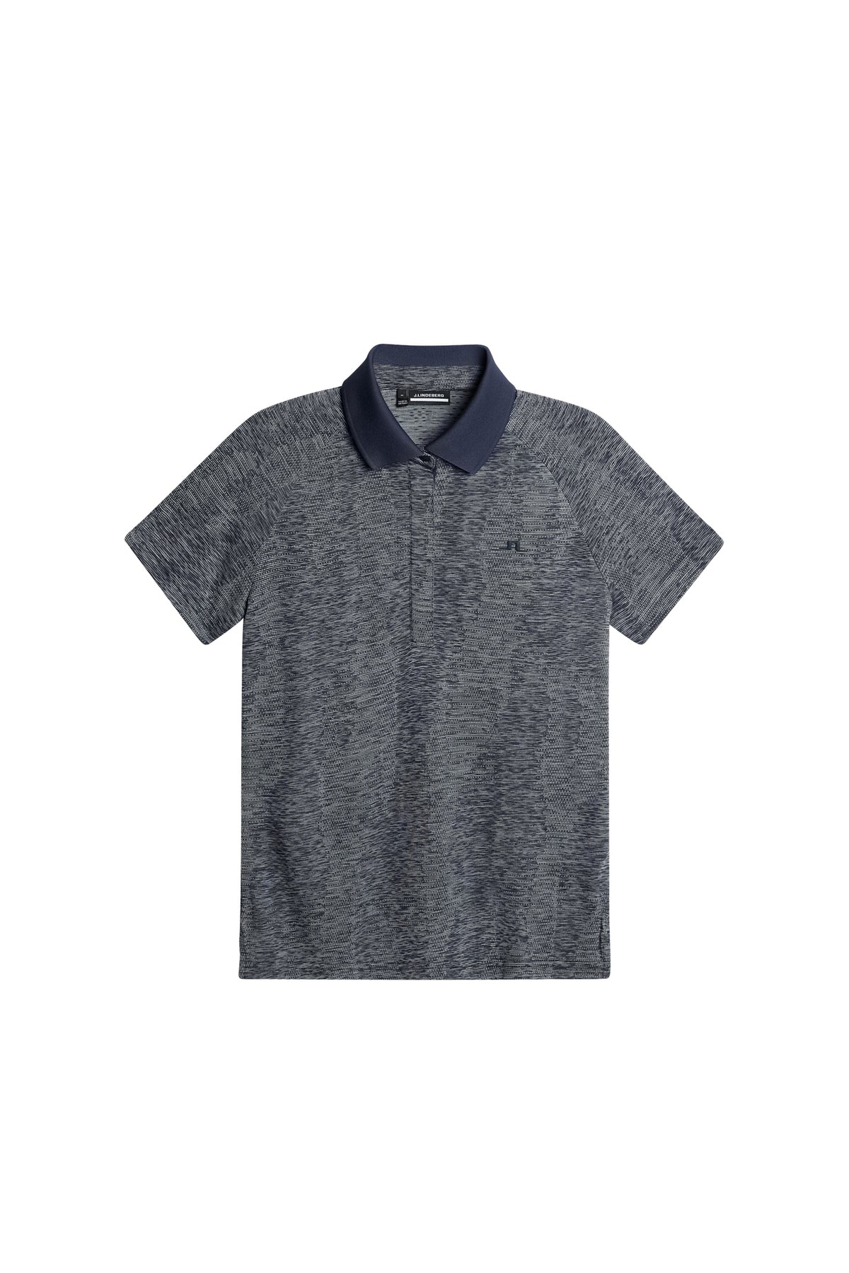 Minnie Polo in Navy Melange by J.Lindeberg