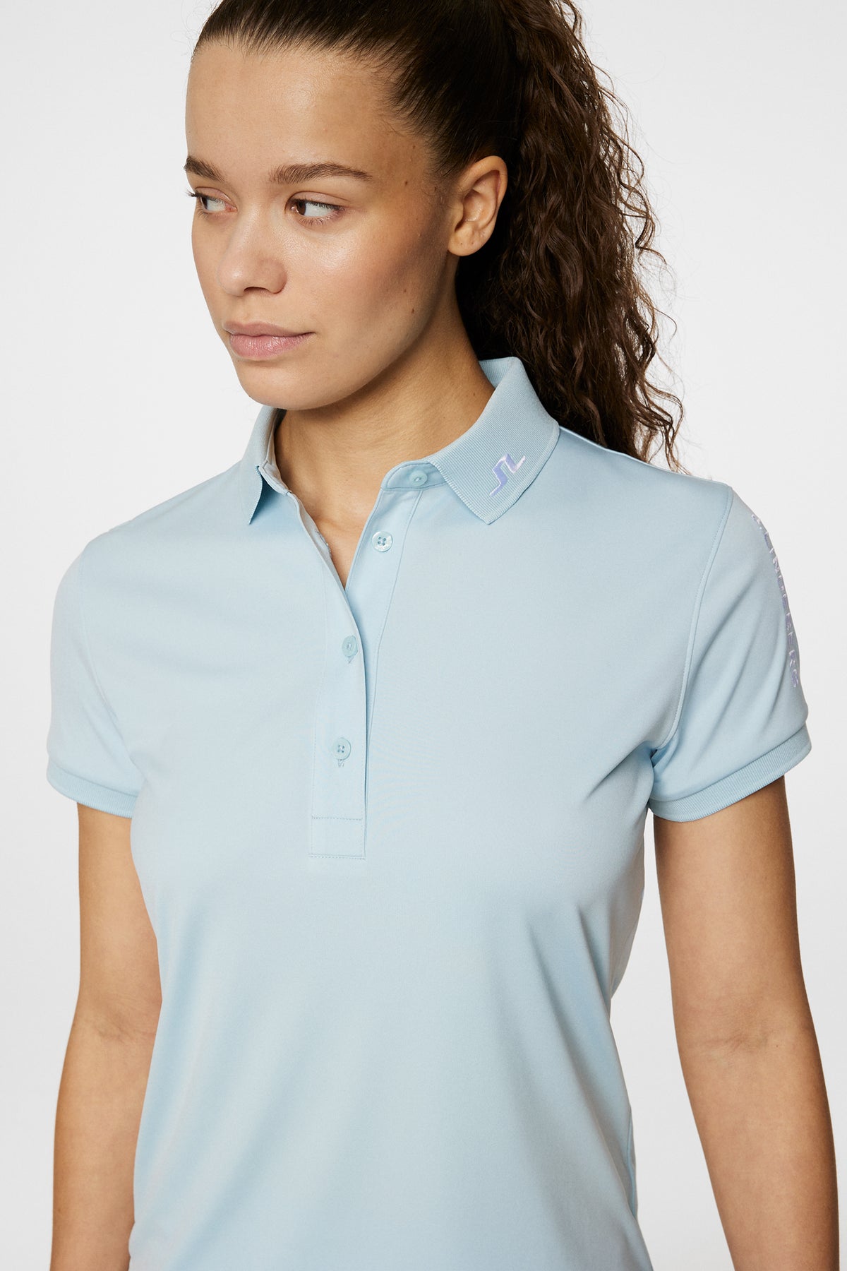 Tour Tech Polo in Winter Sky by J.Lindeberg