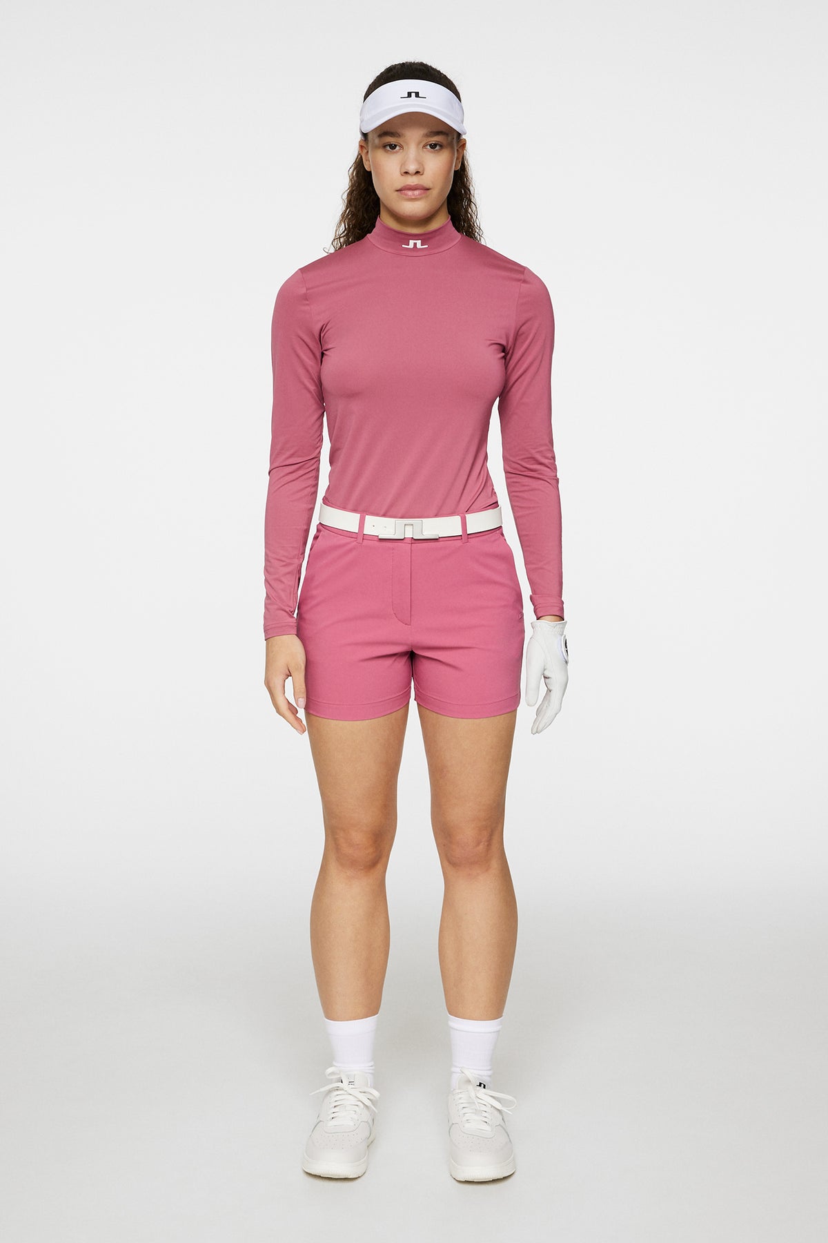 Kate Compression Top in Rose Wine by J.Lindeberg