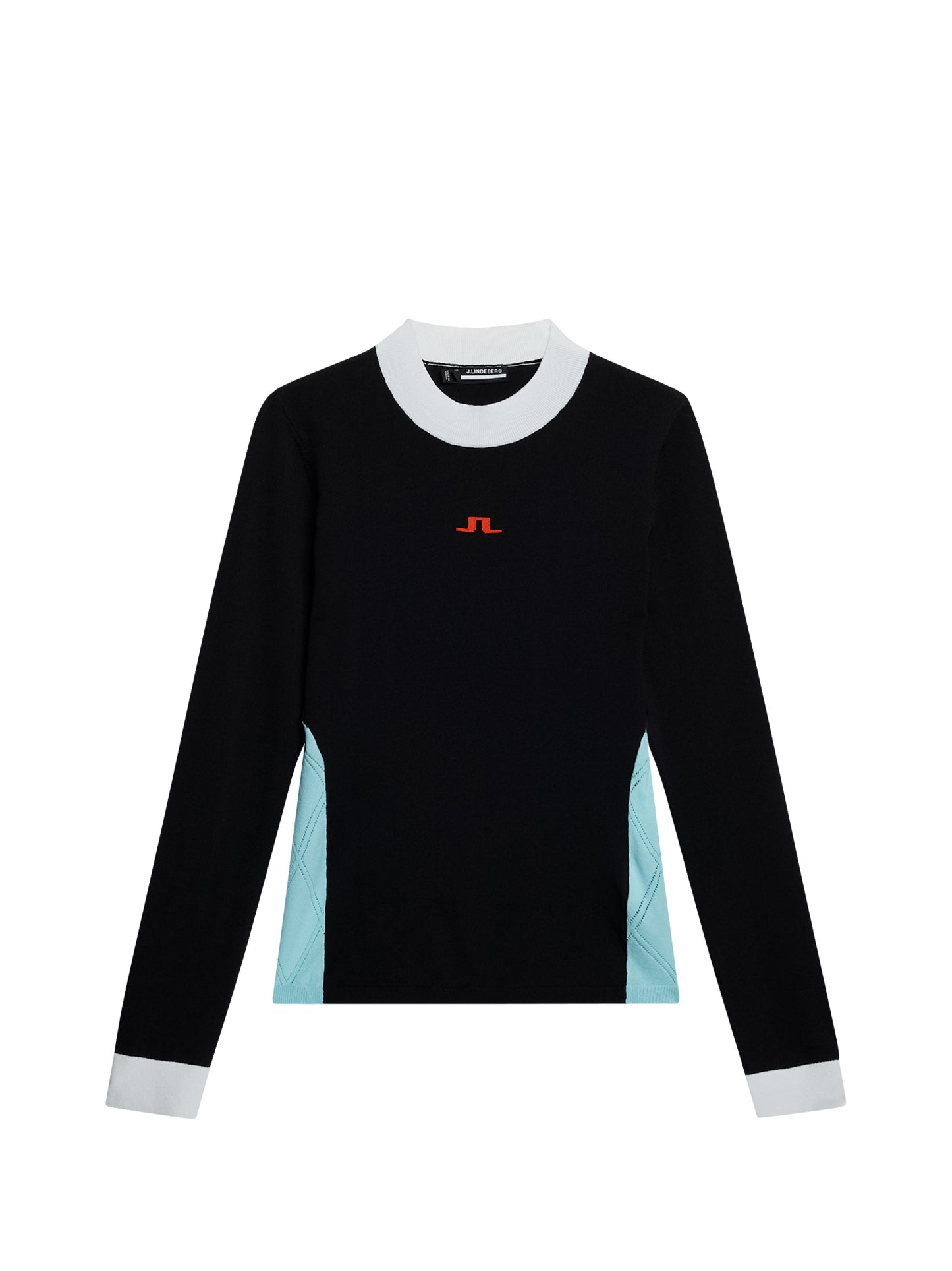 Meadow Knitted Sweater in Black by J.Lindeberg