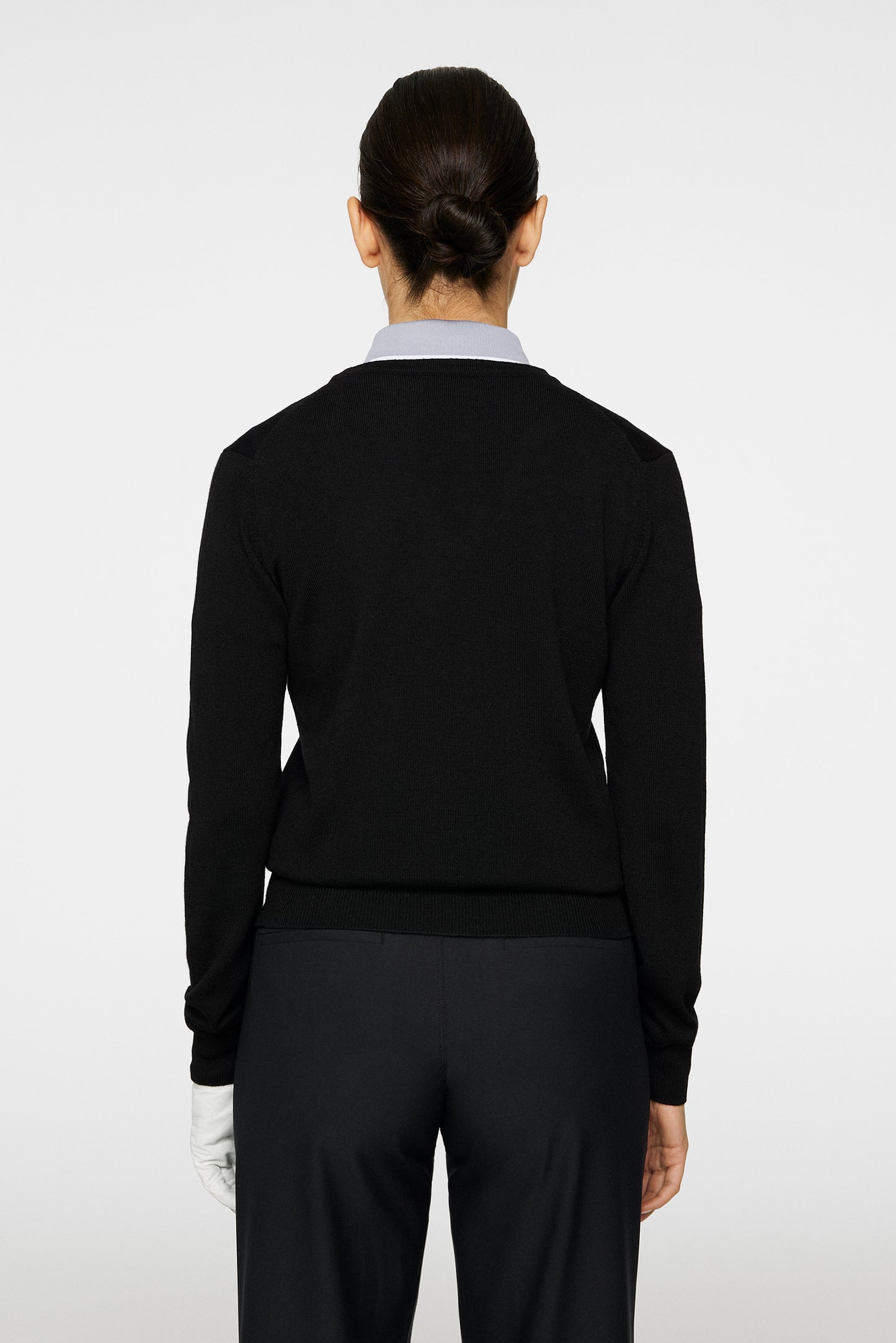Amaya Knitted Sweater in Black by J.Lindeberg
