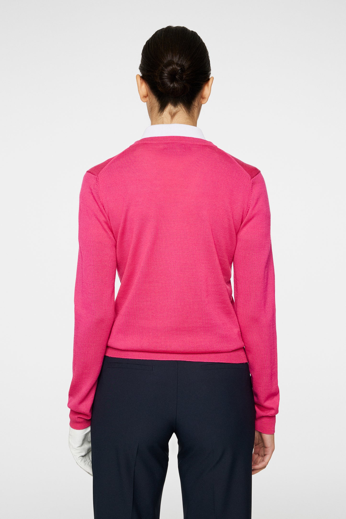 Amaya Knitted Sweater in Pink Peacock by J.Lindeberg
