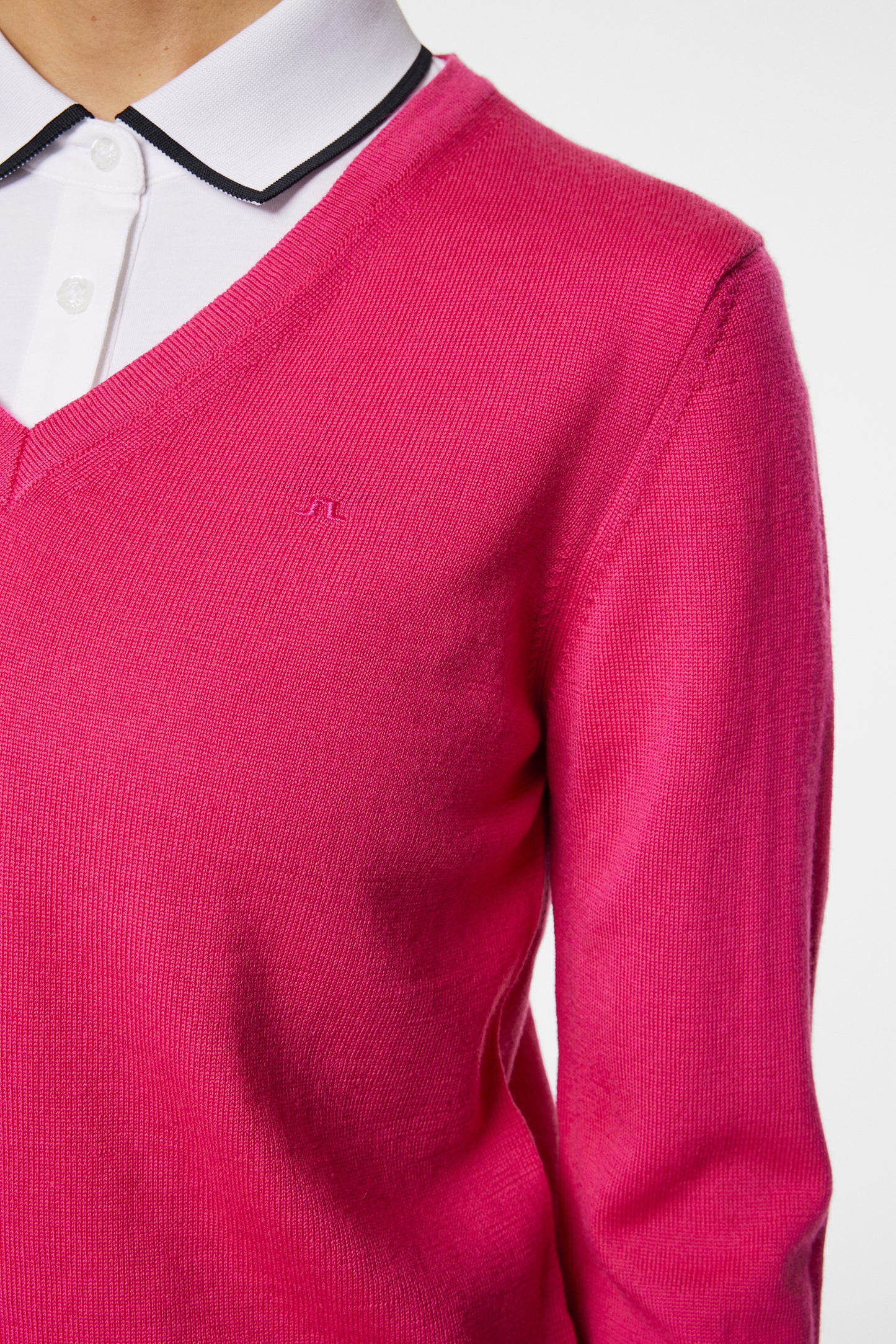 Amaya Knitted Sweater in Pink Peacock by J.Lindeberg