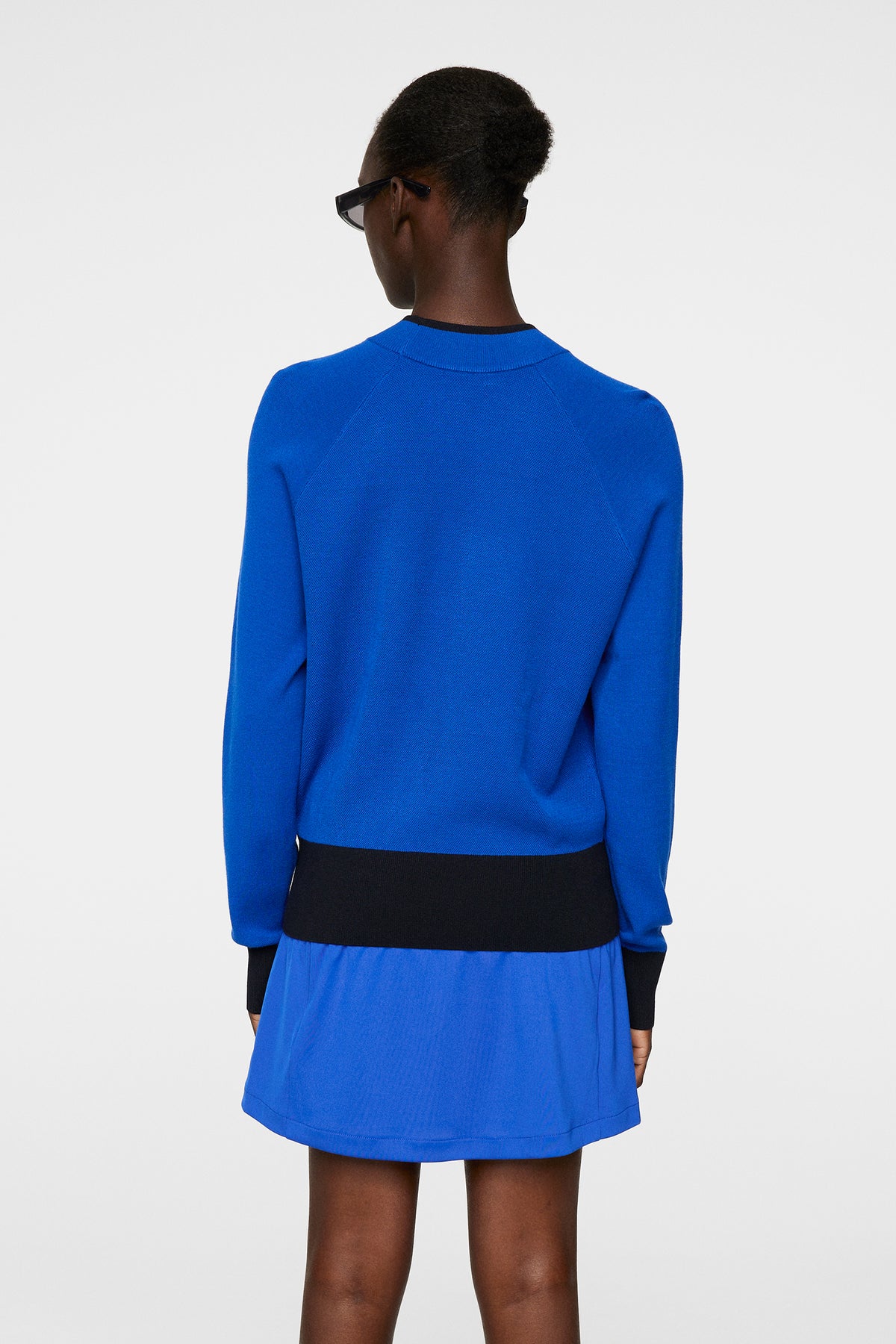 Zoe Knitted Sweater in Club Blue by J.Lindeberg