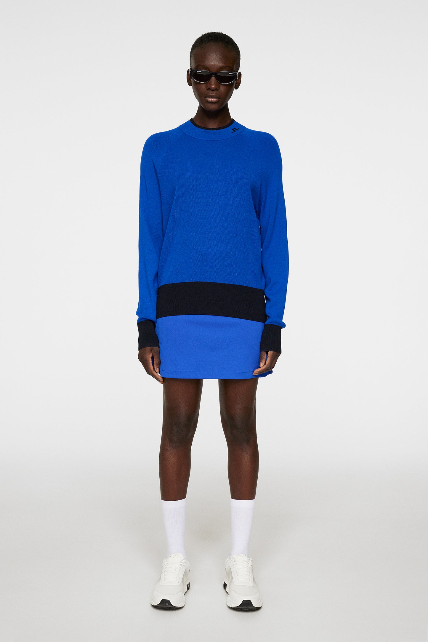 Zoe Knitted Sweater in Club Blue by J.Lindeberg