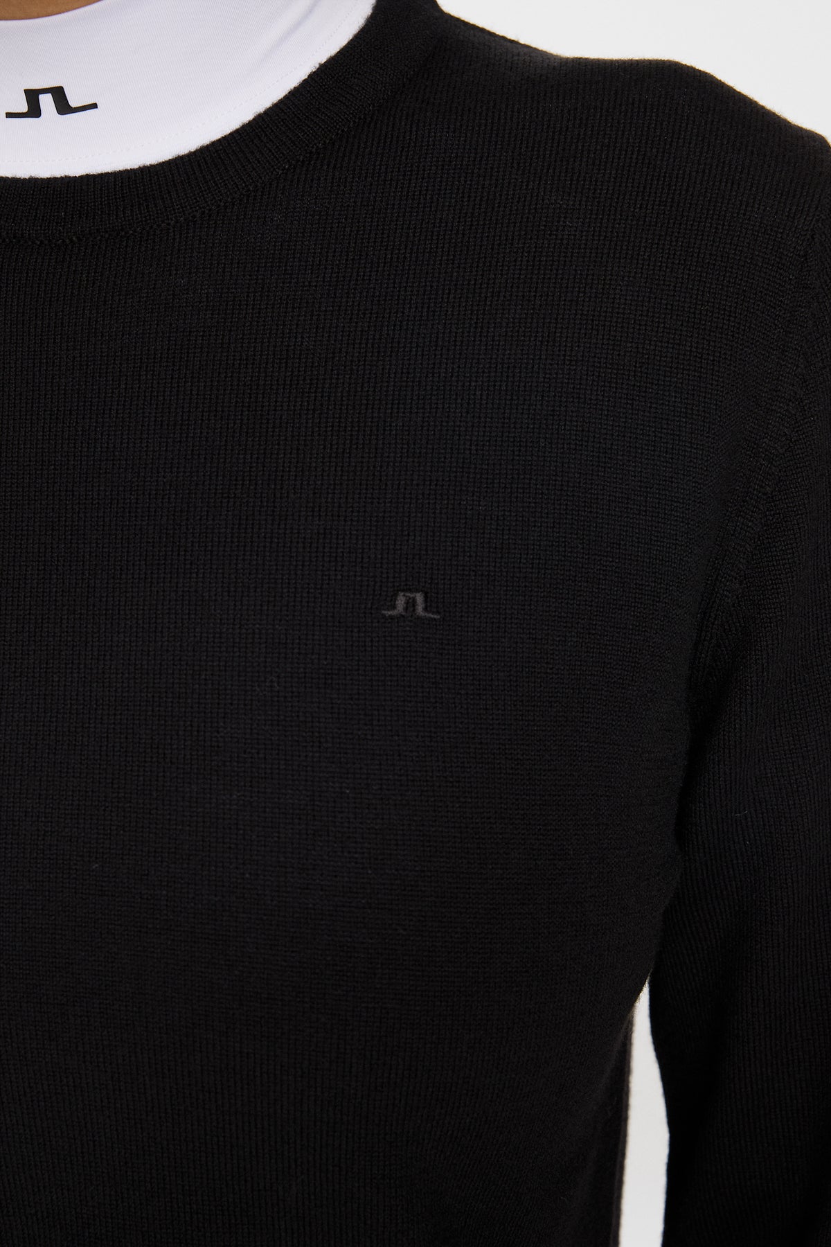 Aria Knitted Sweater in Black by J.Lindeberg