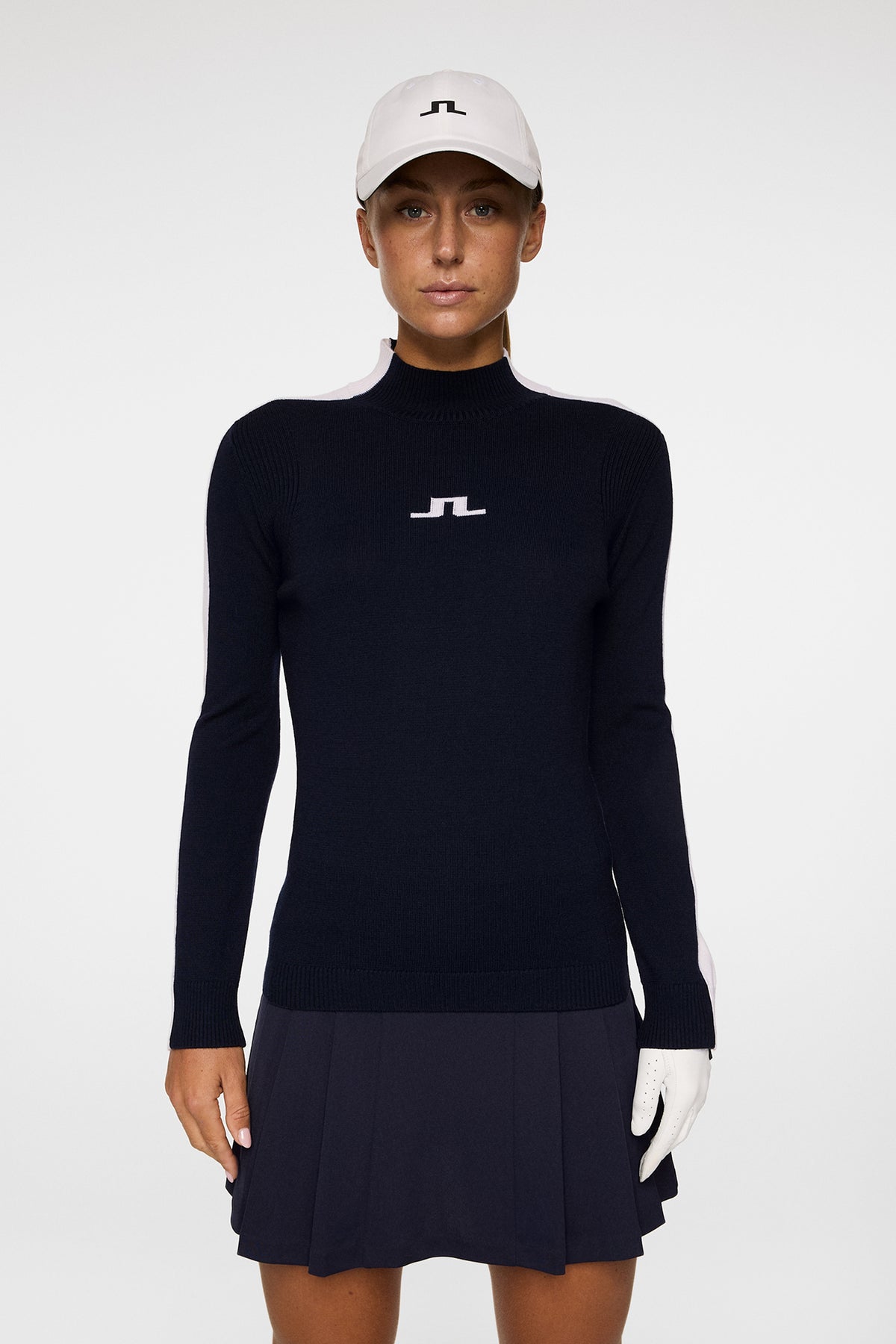 Adeline Knitted Sweater in JL Navy by J.Lindeberg