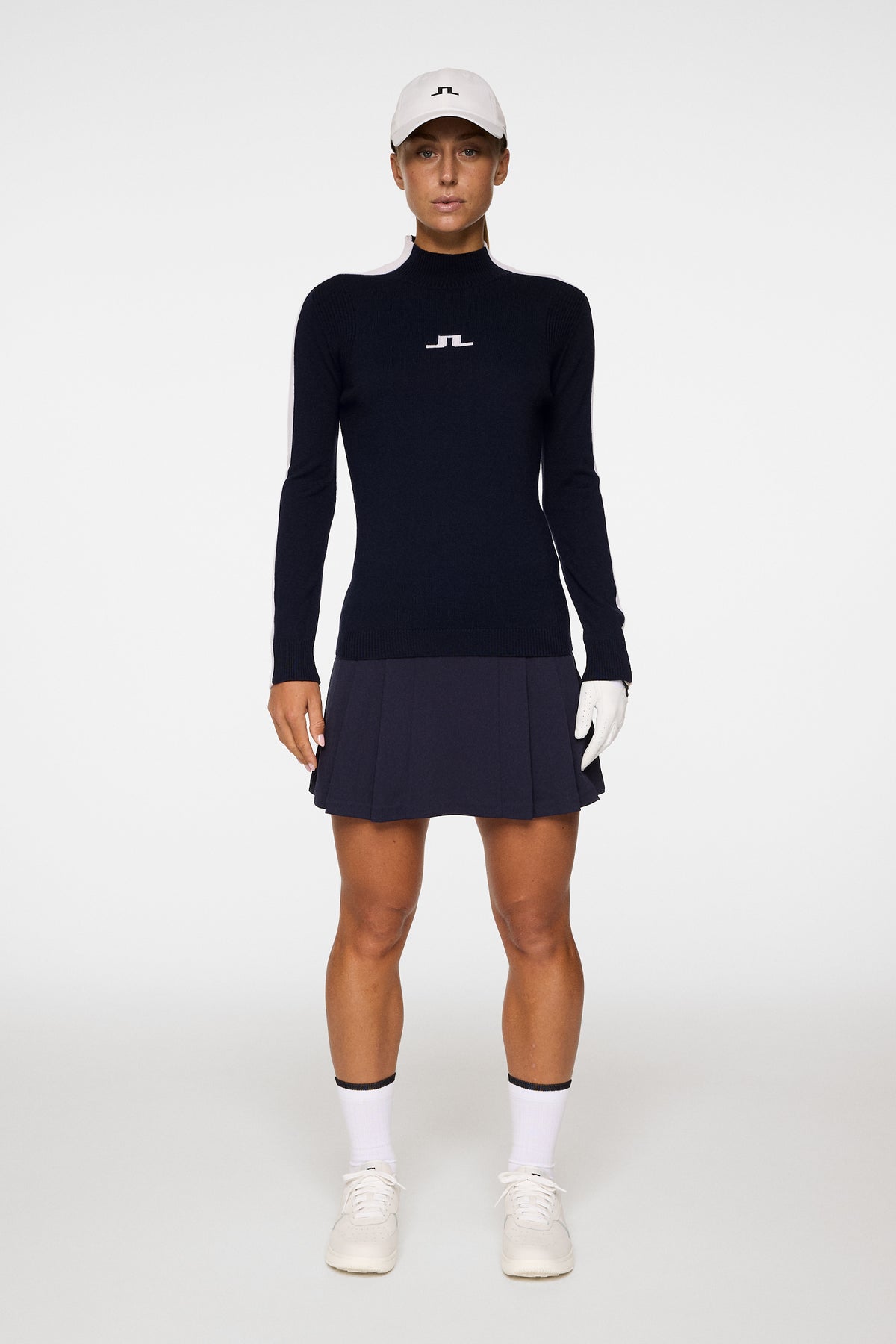 Adeline Knitted Sweater in JL Navy by J.Lindeberg