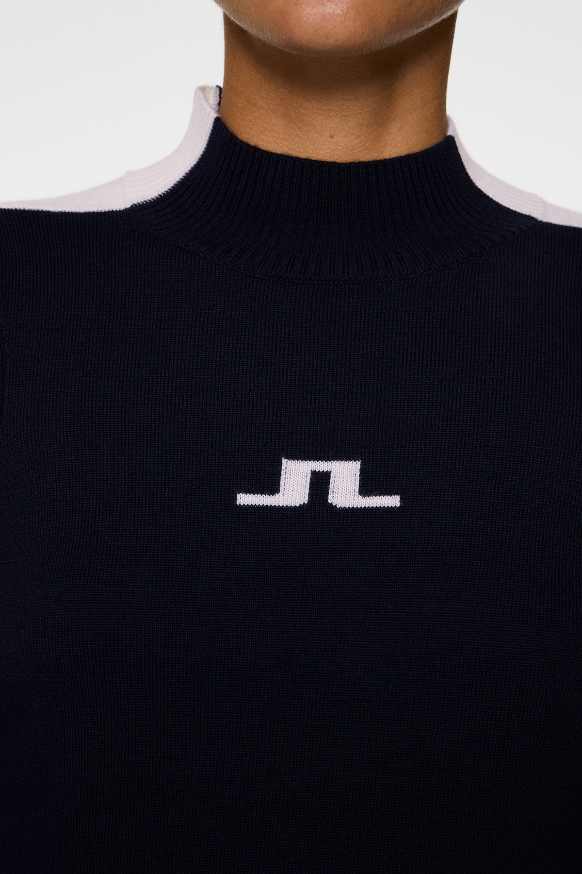 Adeline Knitted Sweater in JL Navy by J.Lindeberg
