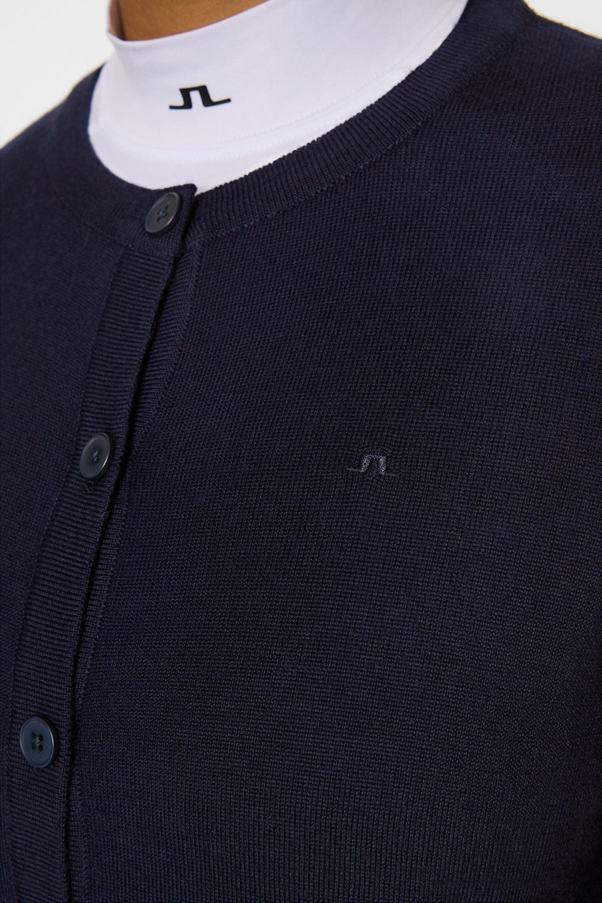 Joanna Knitted Cardigan in JL Navy by J.Lindeberg