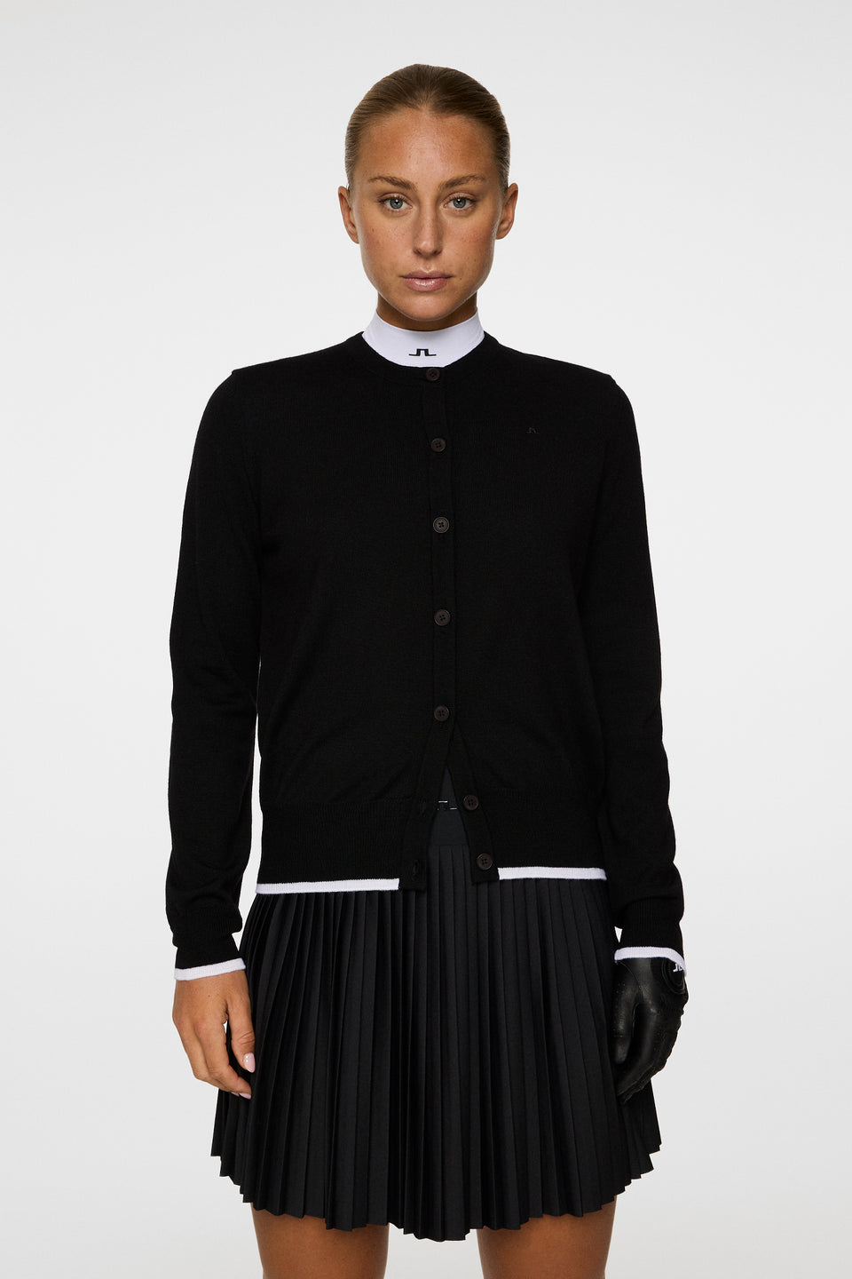 Joanna Knitted Cardigan / Black