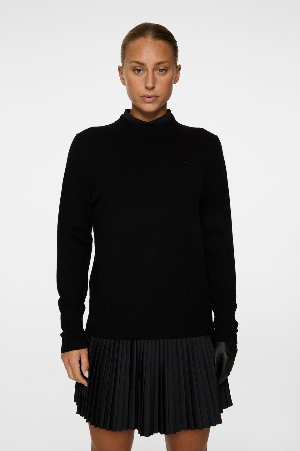 Mina Knitted Sweater / Black