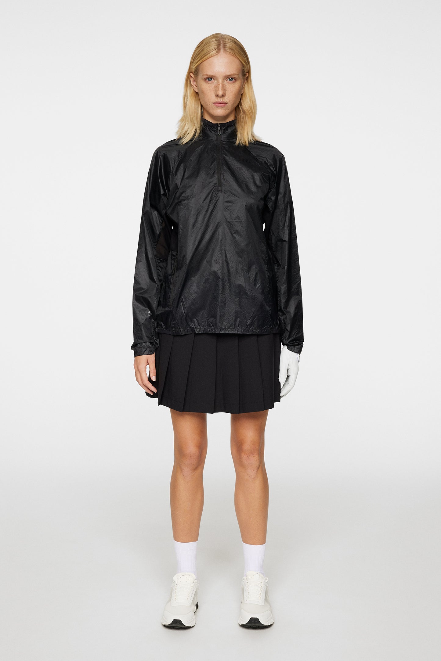 Brooke Pro Pack Anorak in Black by J.Lindeberg