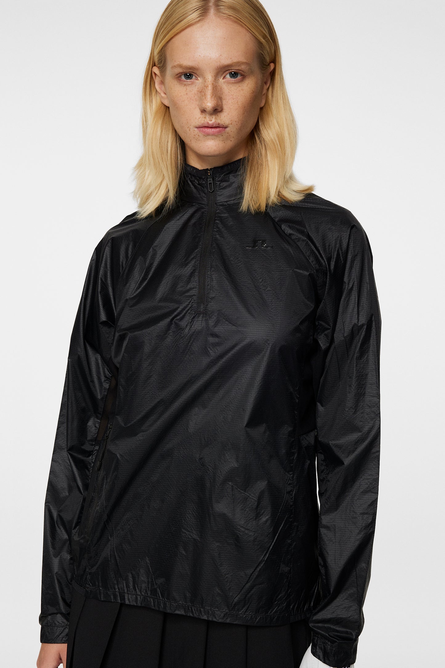 Brooke Pro Pack Anorak in Black by J.Lindeberg