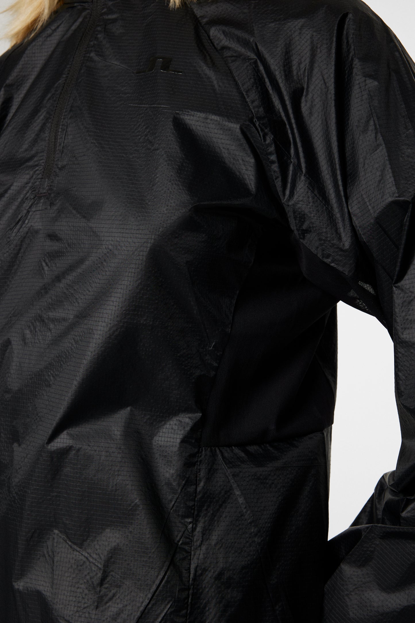 Brooke Pro Pack Anorak in Black by J.Lindeberg