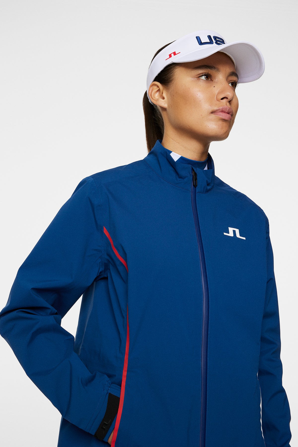Elyna Waterproof Jacket in Estate Blue by J.Lindeberg