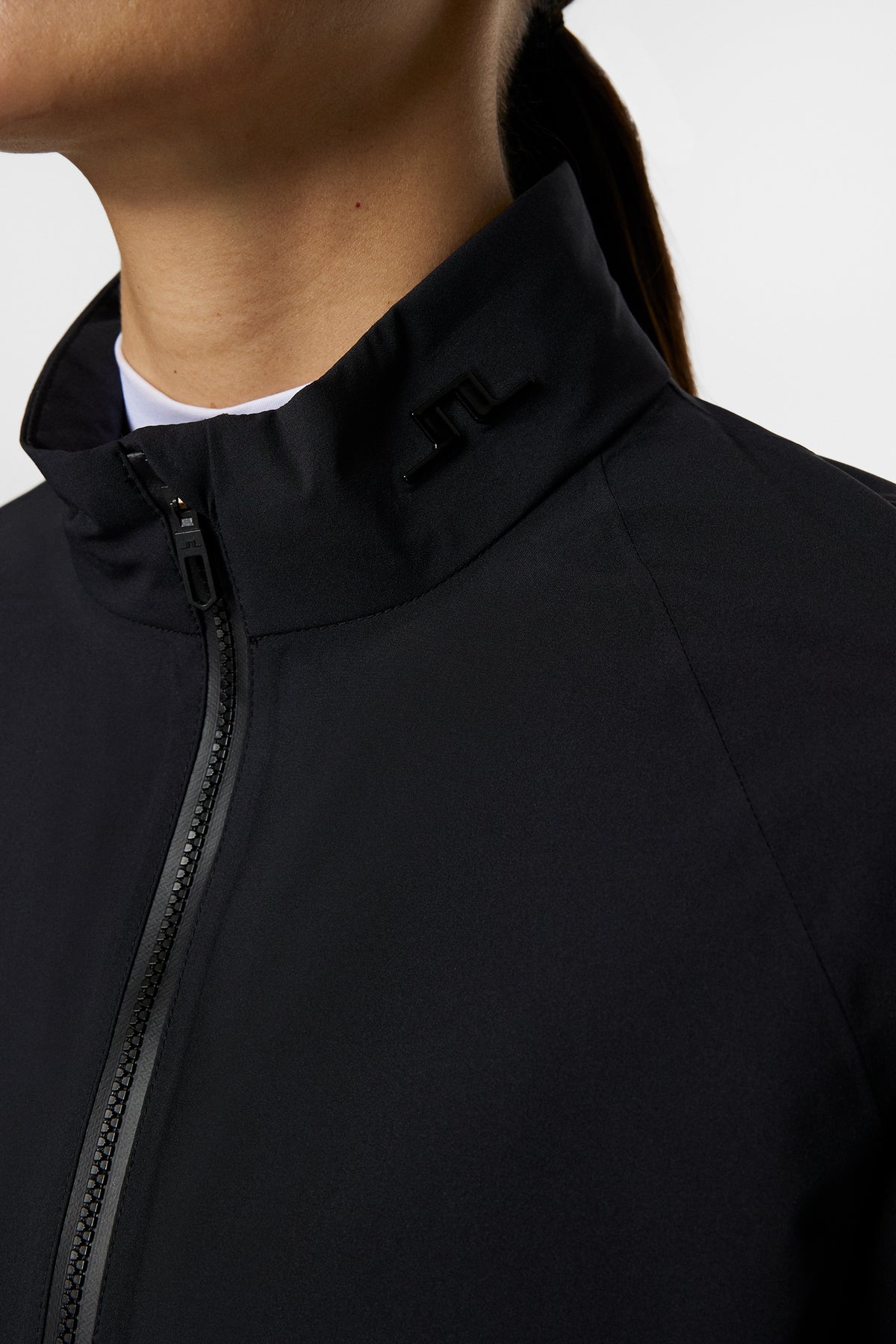 Evertine Rain Jacket in Black by J.Lindeberg