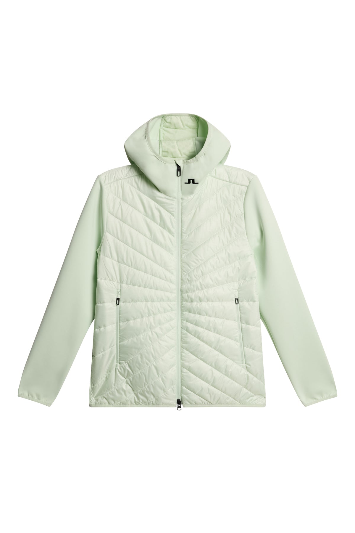 Madde Quilt Hybrid Hood in Ambrosia by J.Lindeberg