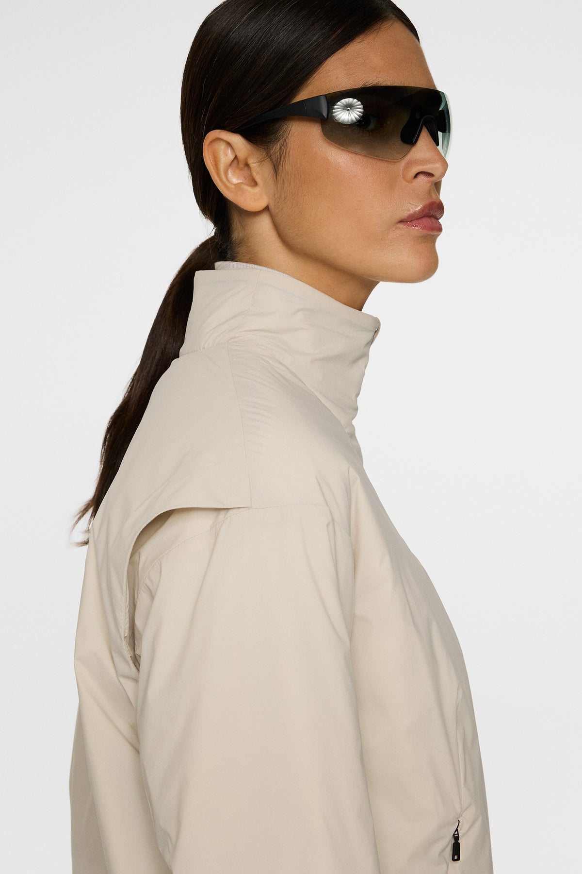 Paddy Swing Anorak in Moonbeam by J.Lindeberg